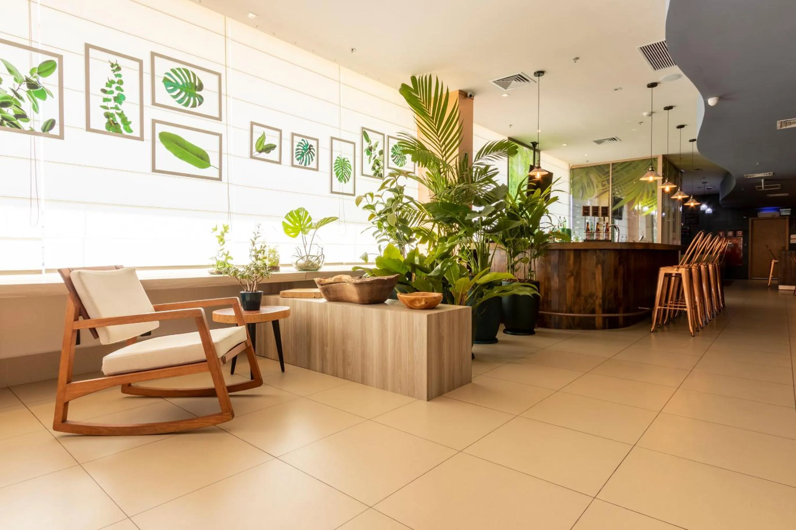 Lobby or reception in ibis Styles Curitiba Aeroporto