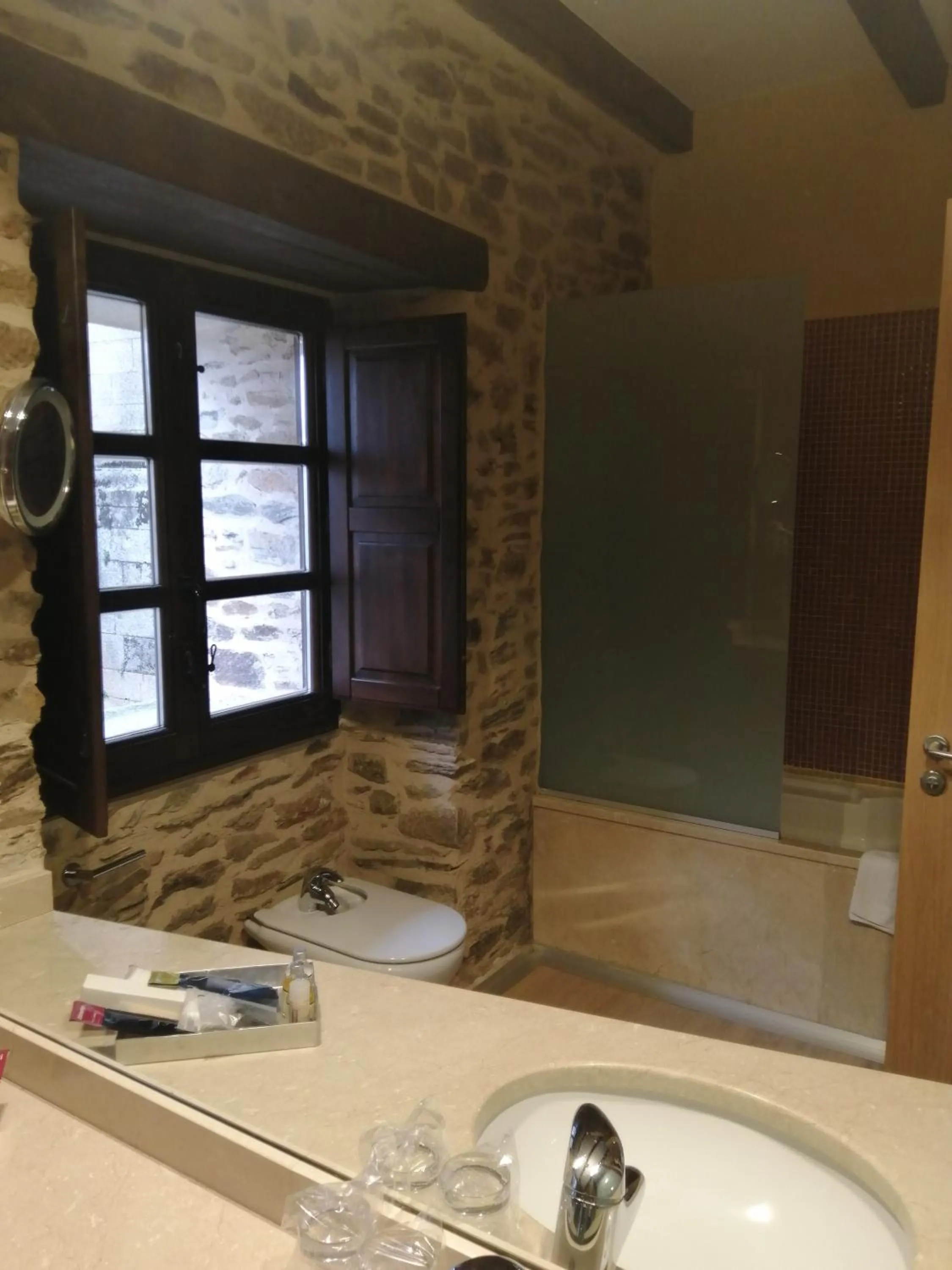 Toilet in Posada Real de Las Misas