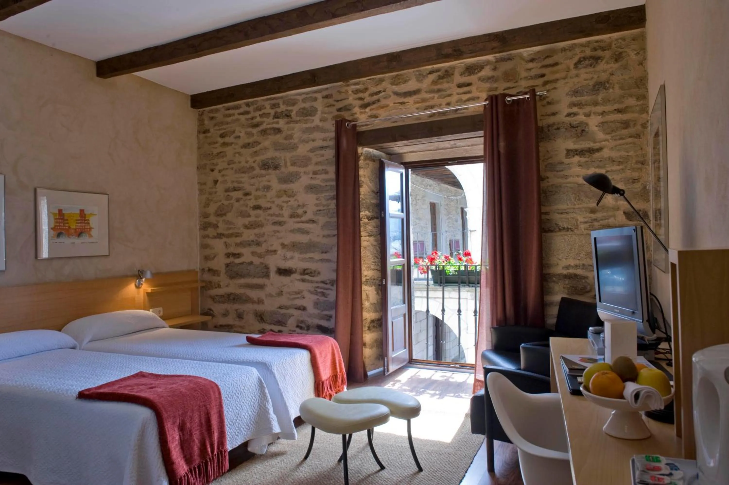 Bed in Posada Real de Las Misas