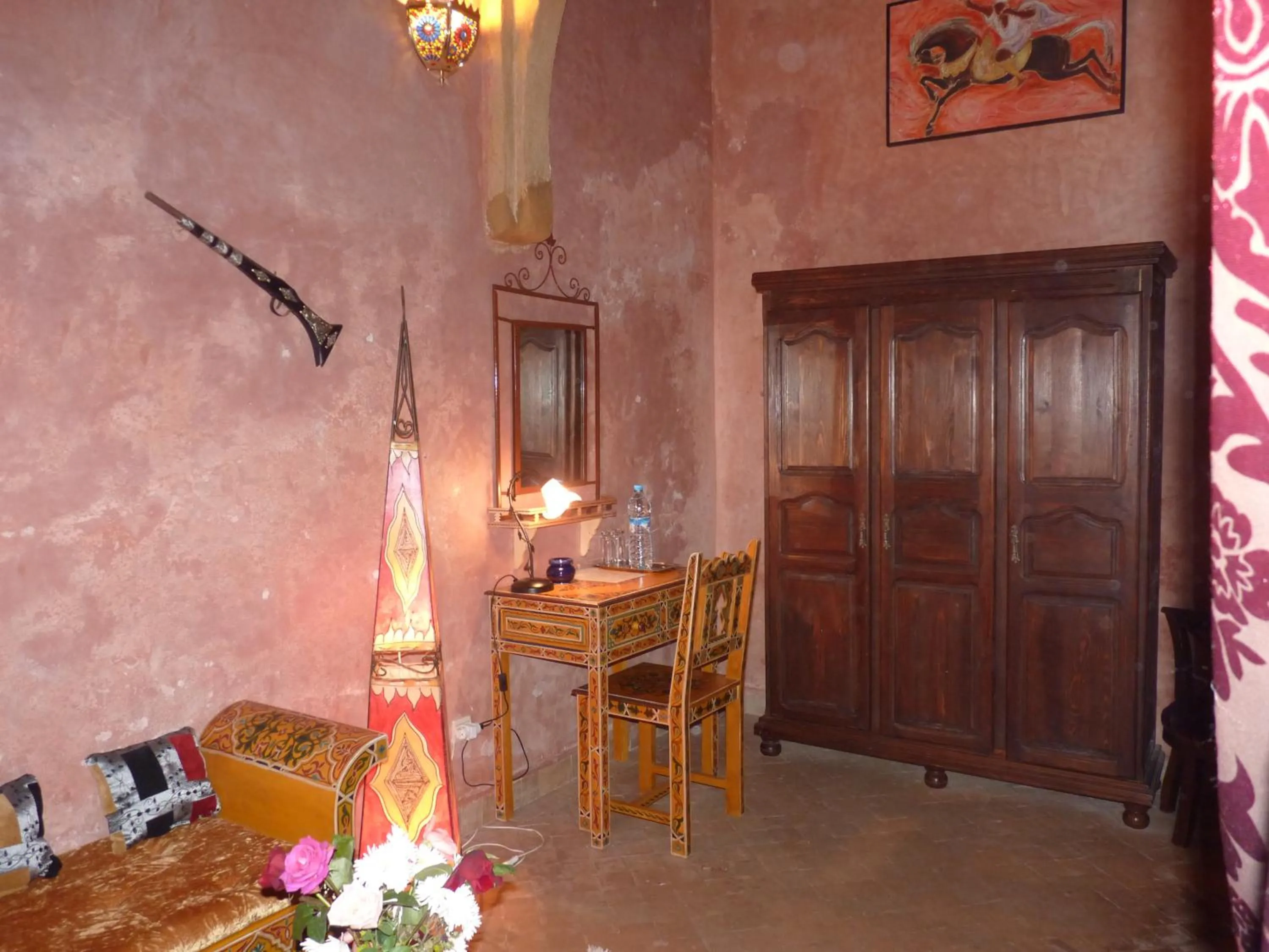 Decorative detail in Riad Marlinea