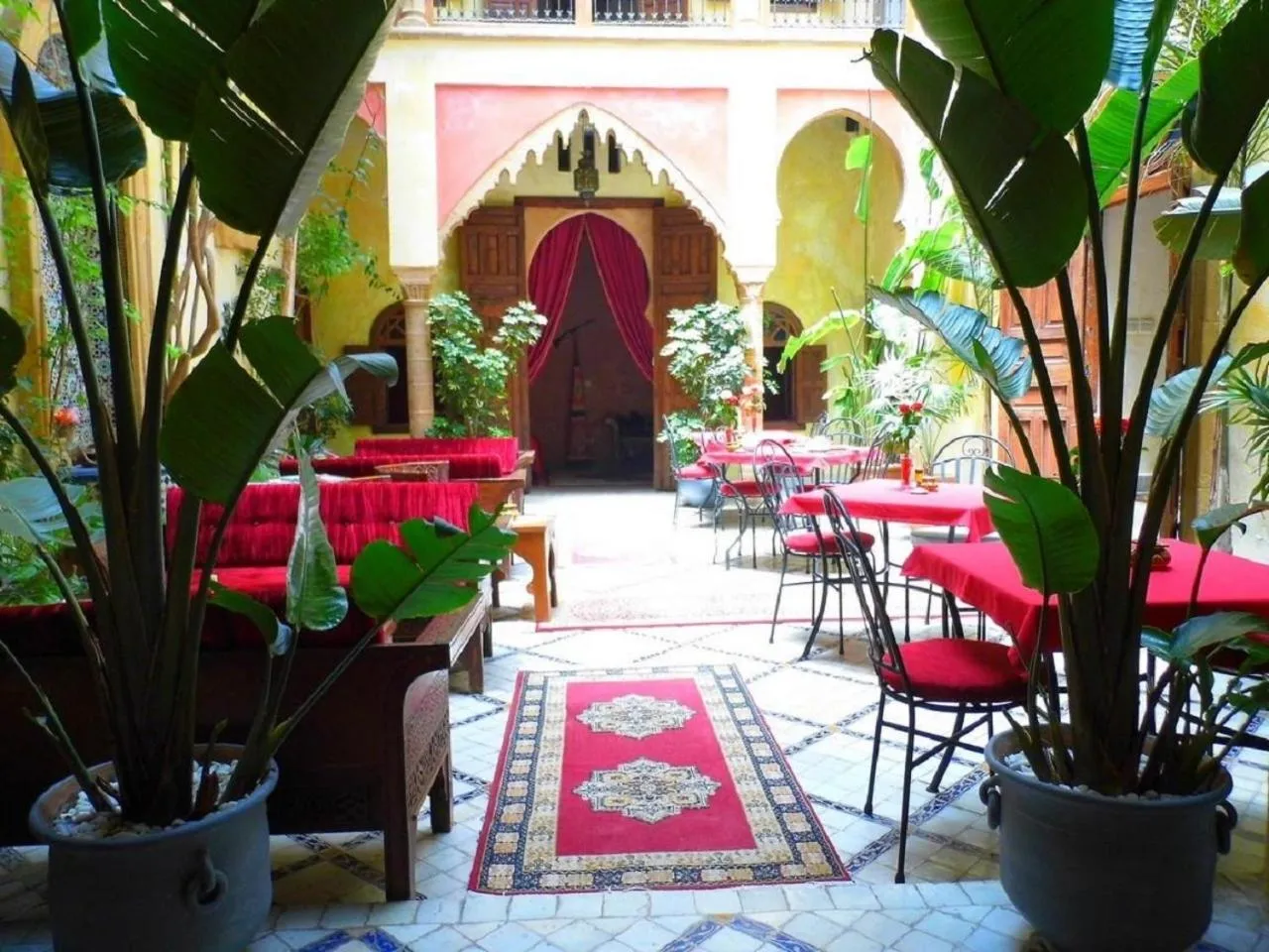 Patio in Riad Marlinea