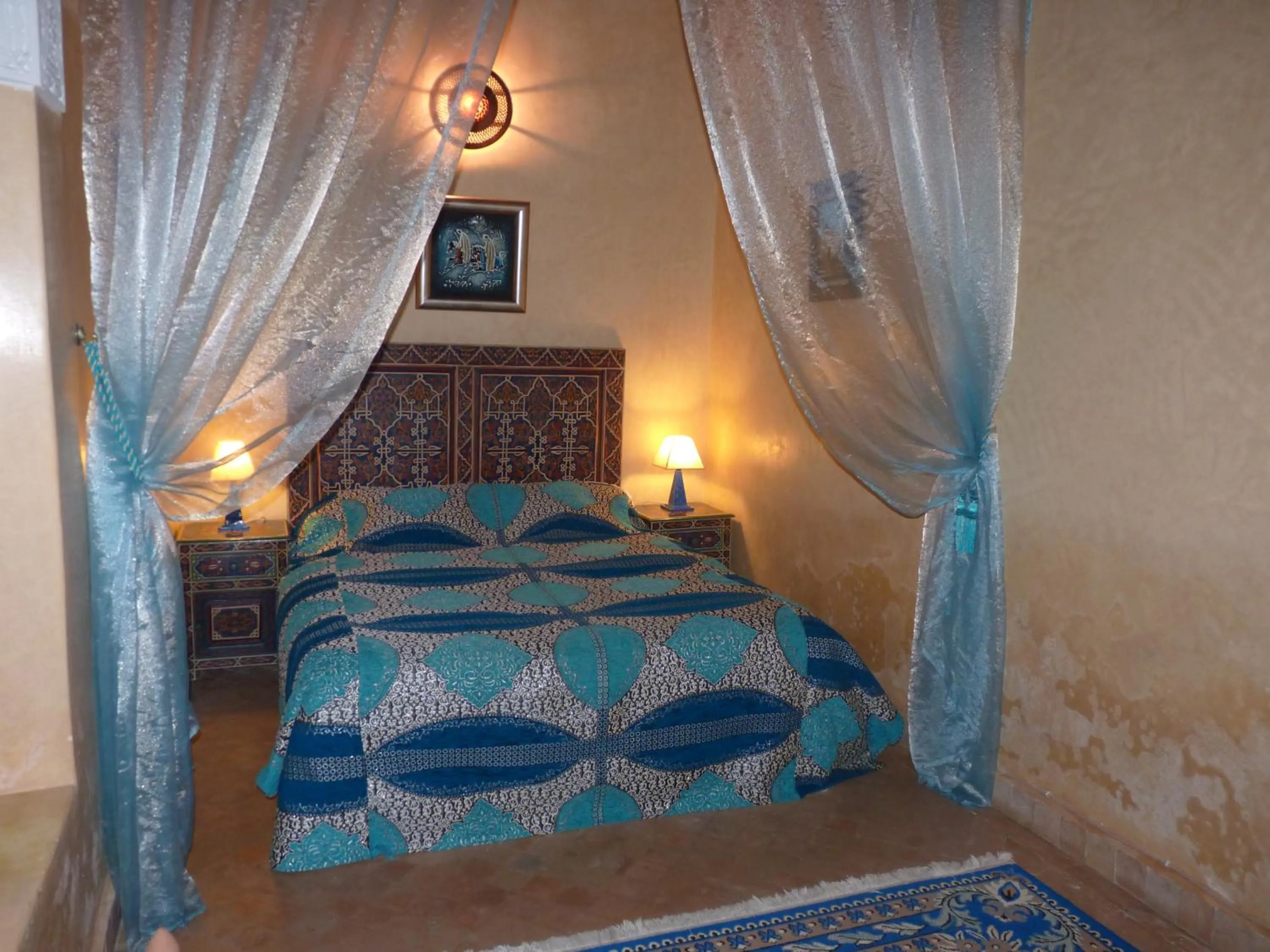 Bed in Riad Marlinea
