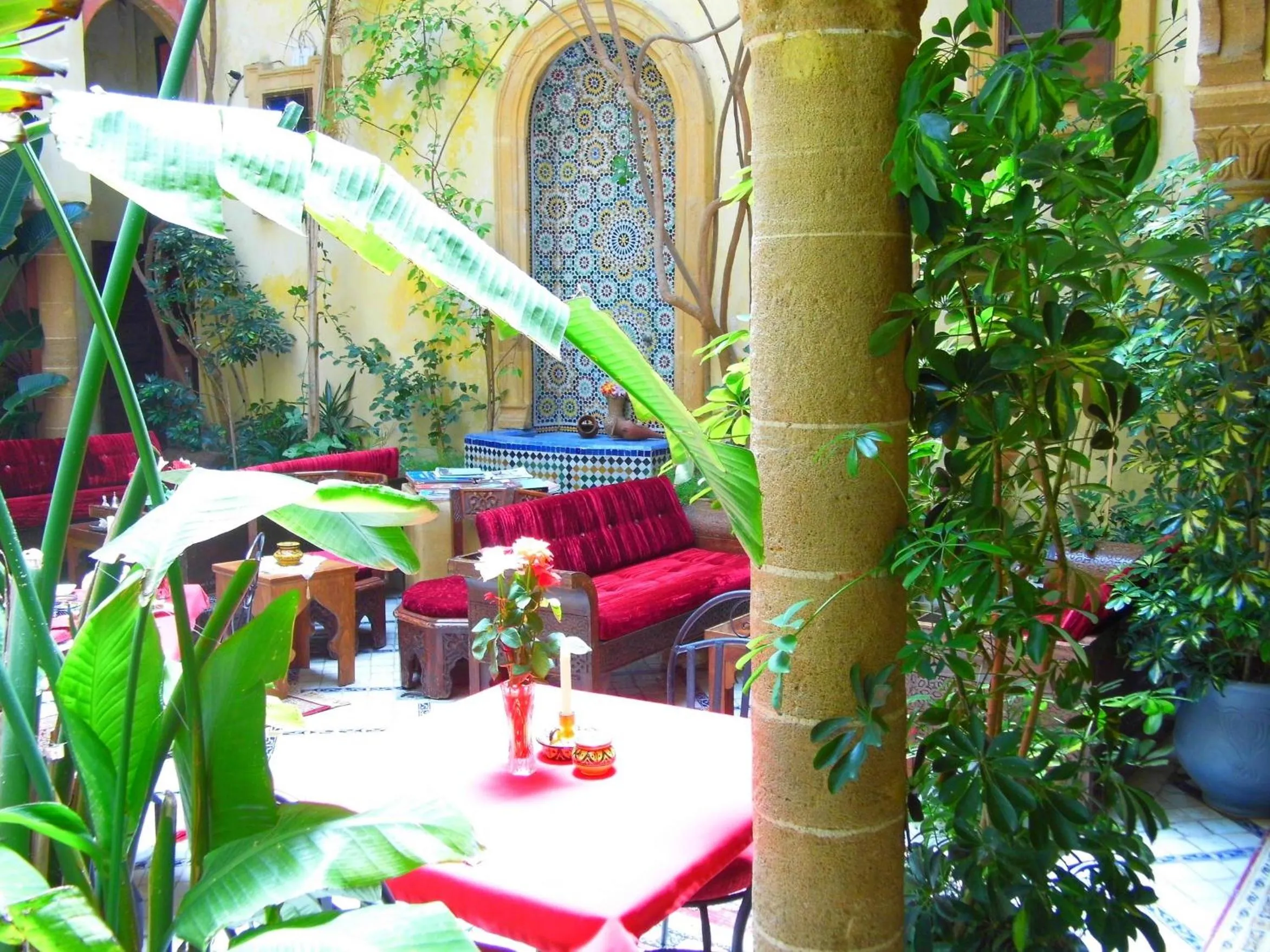 Patio in Riad Marlinea