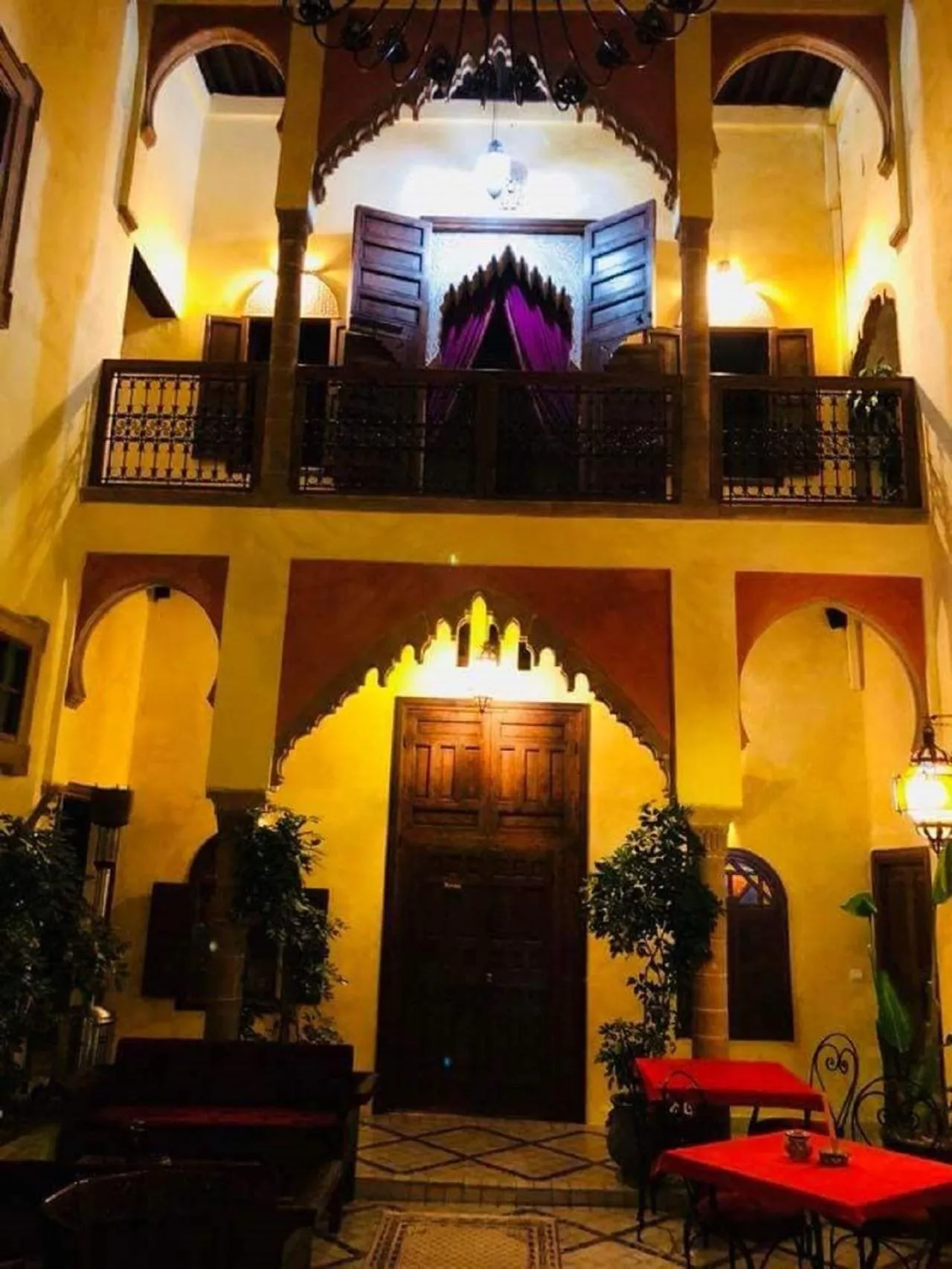Bedroom in Riad Marlinea