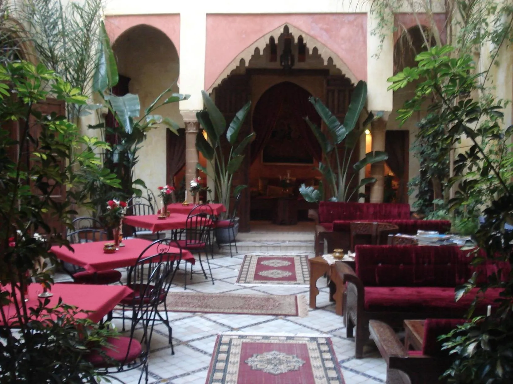 Lounge or bar in Riad Marlinea