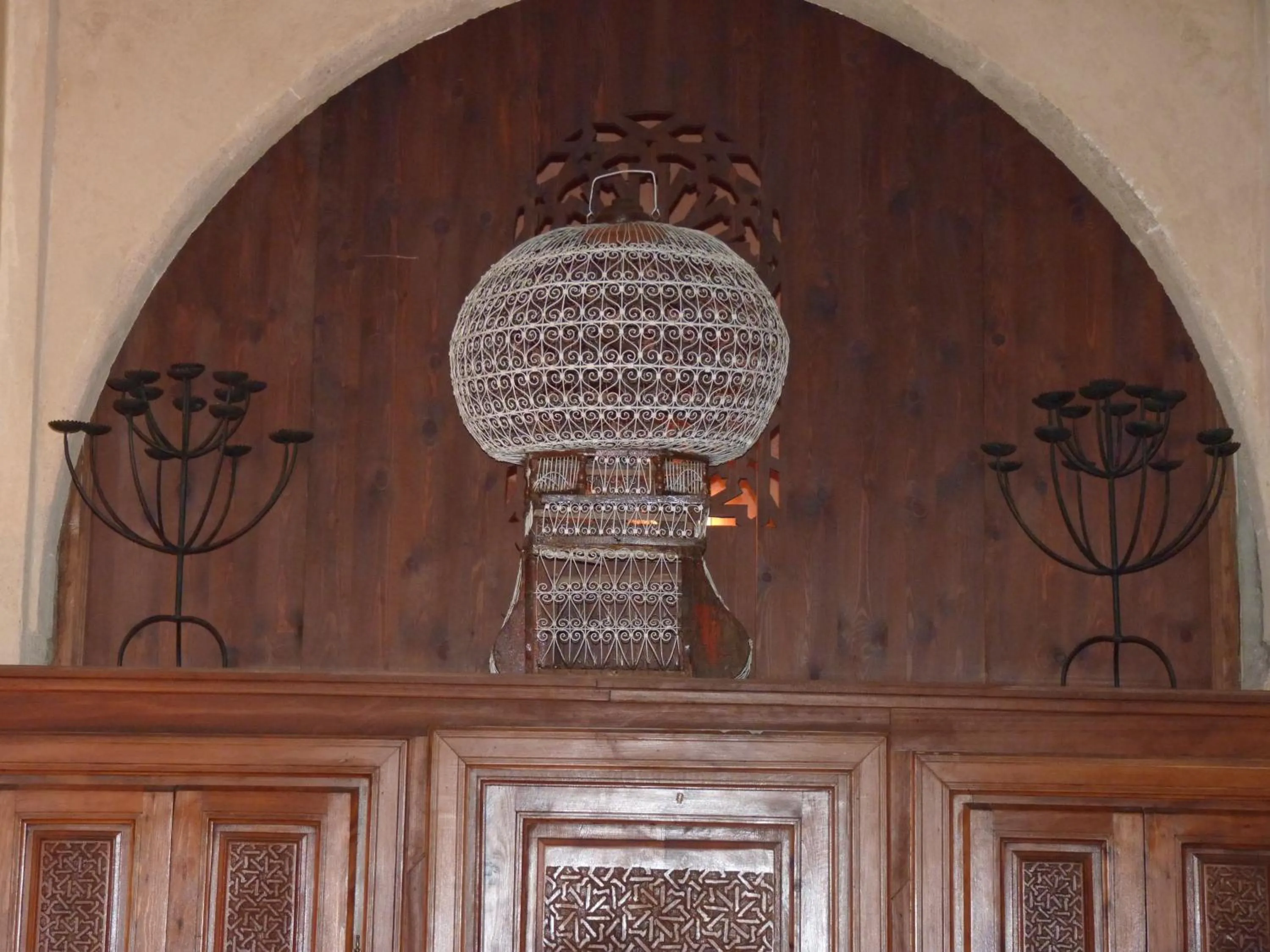 Decorative detail in Riad Marlinea