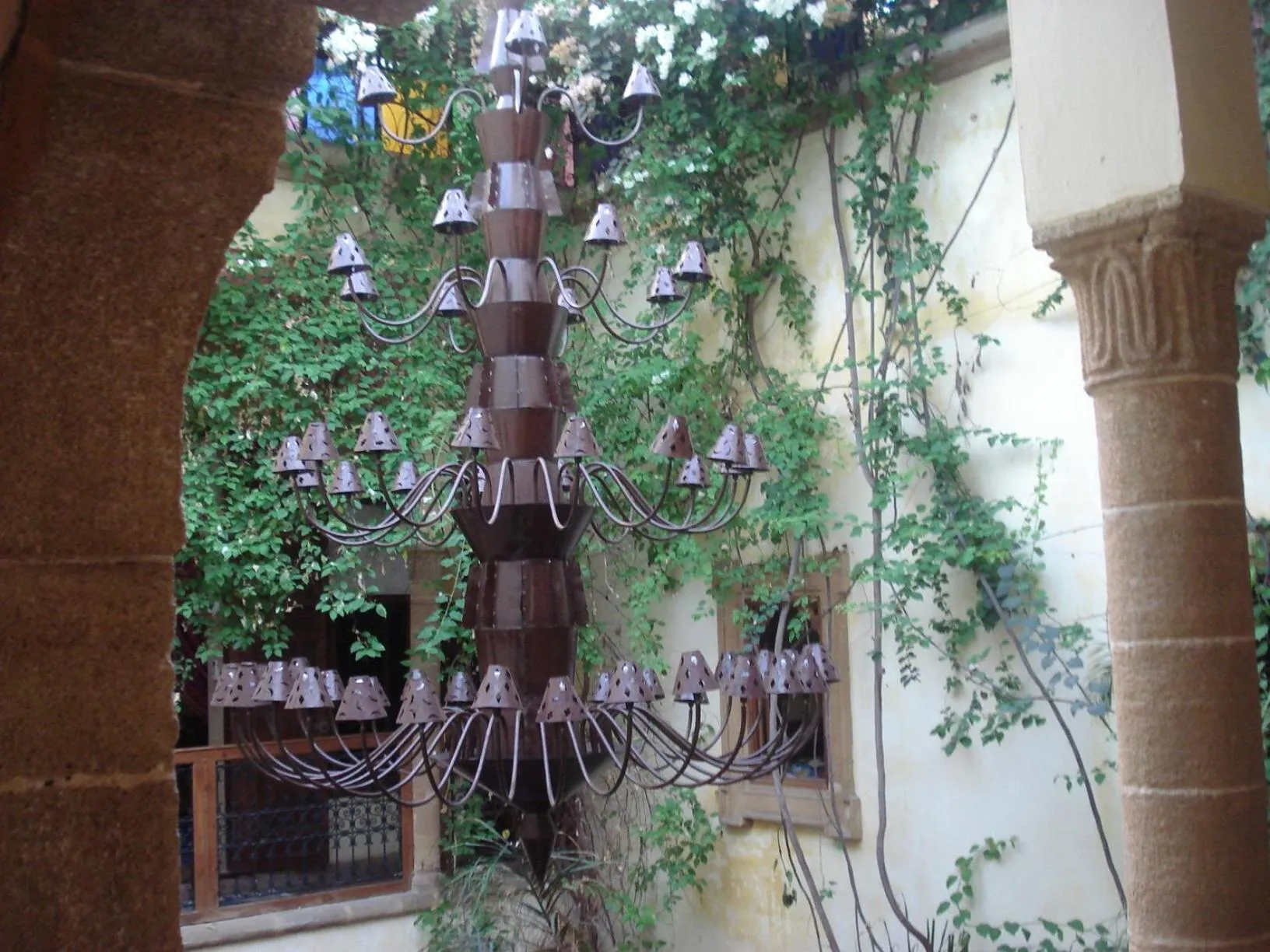 Decorative detail in Riad Marlinea
