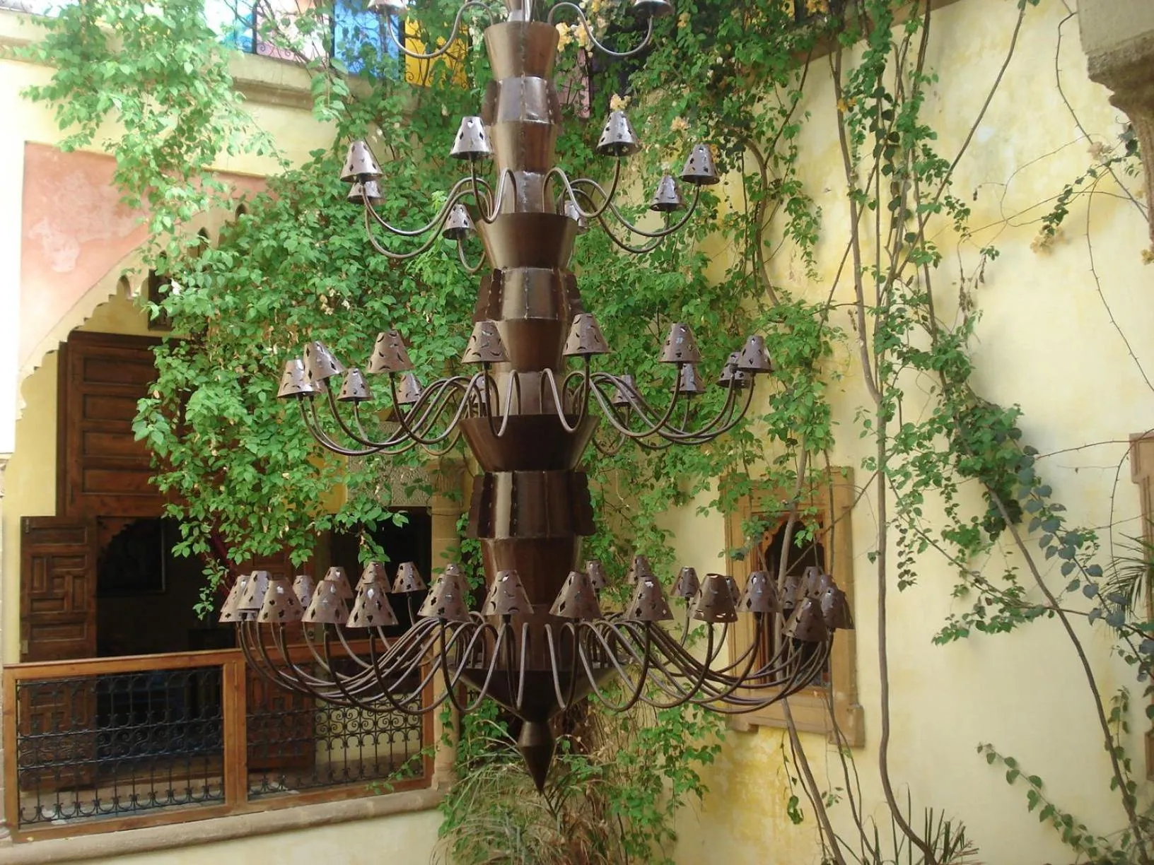 Decorative detail in Riad Marlinea