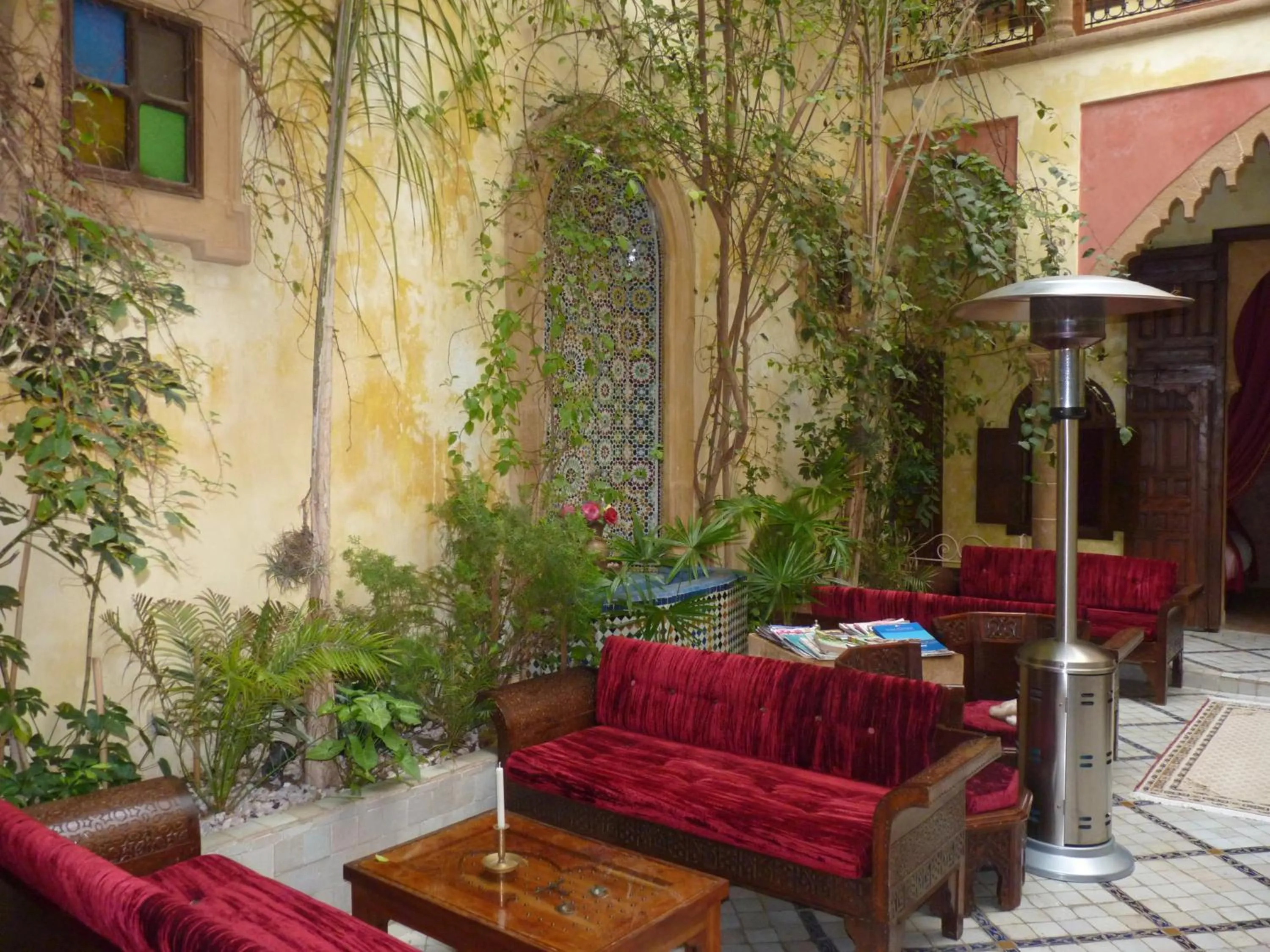 Lobby or reception in Riad Marlinea