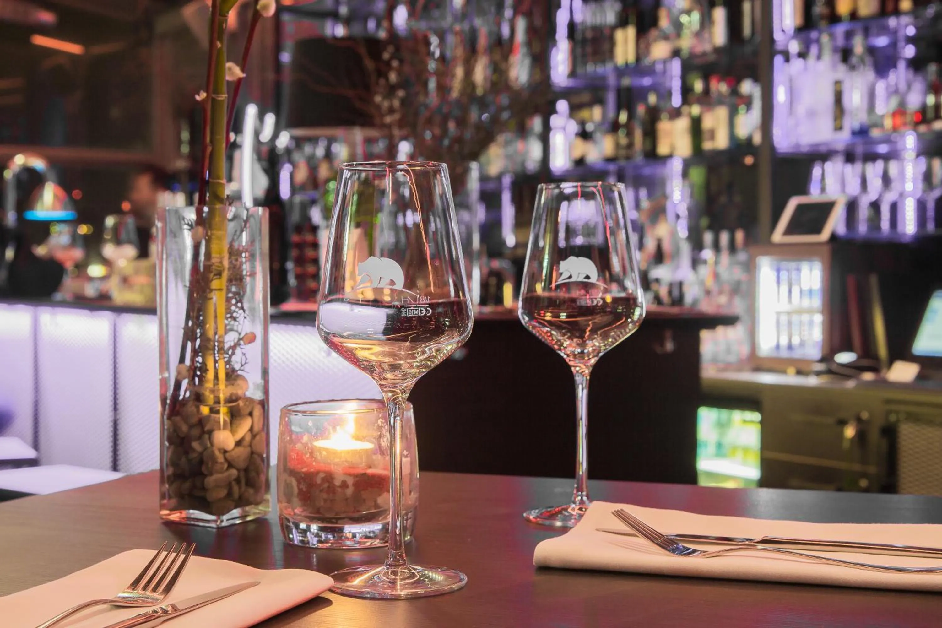 Drinks in Hotel Schwarzer Bär