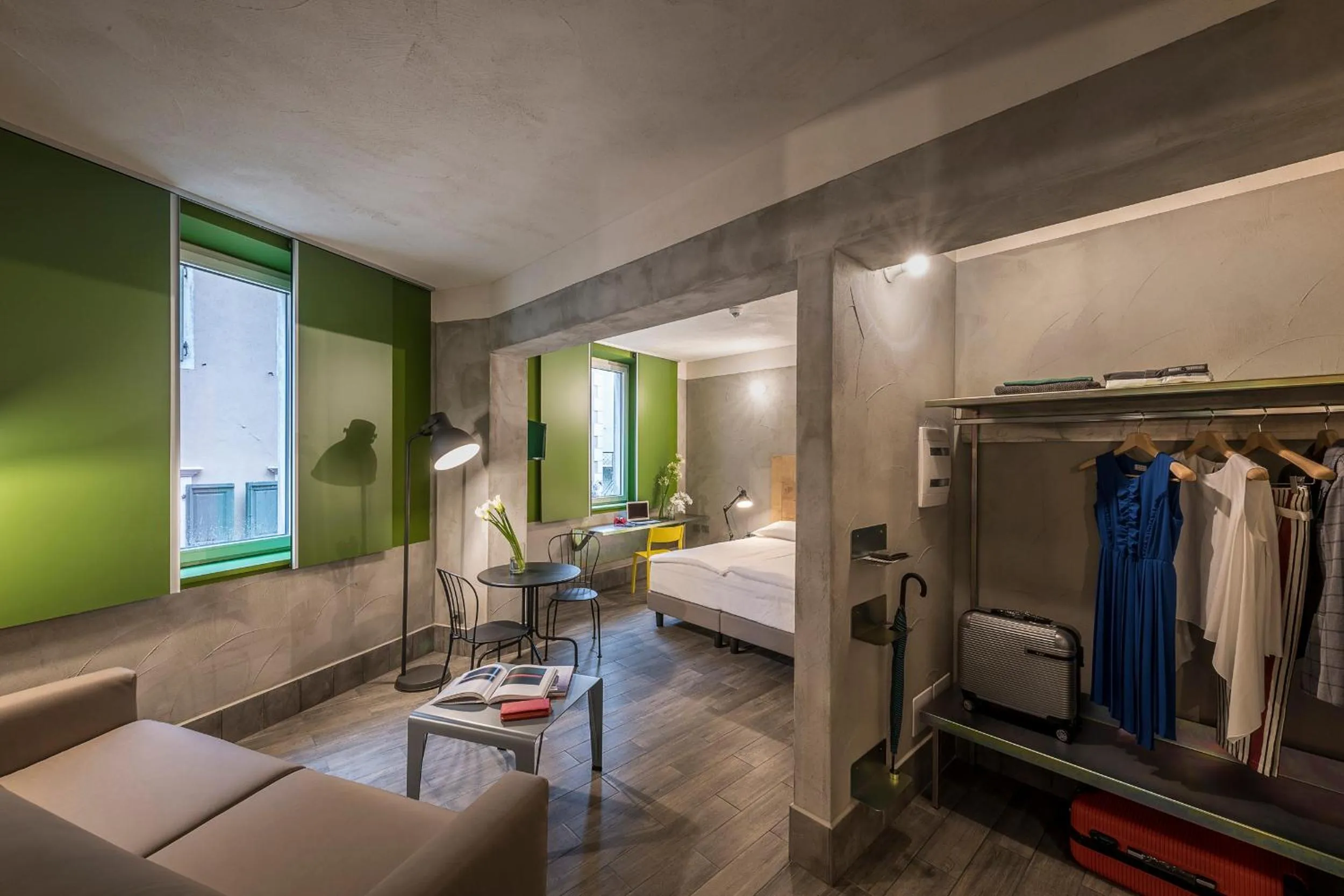 Bed in Hotel San Daniele