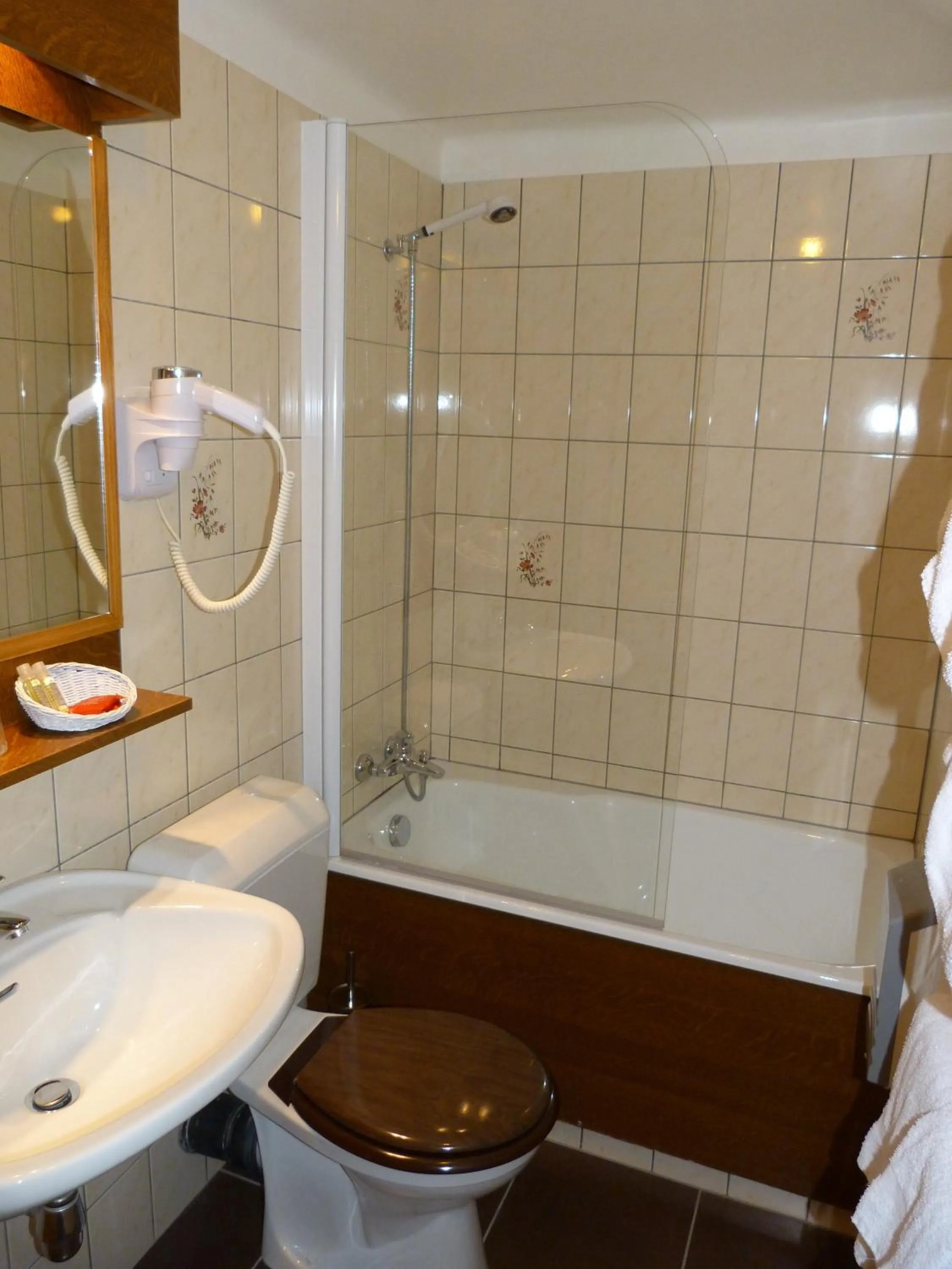 Bathroom in Hôtel Belalp