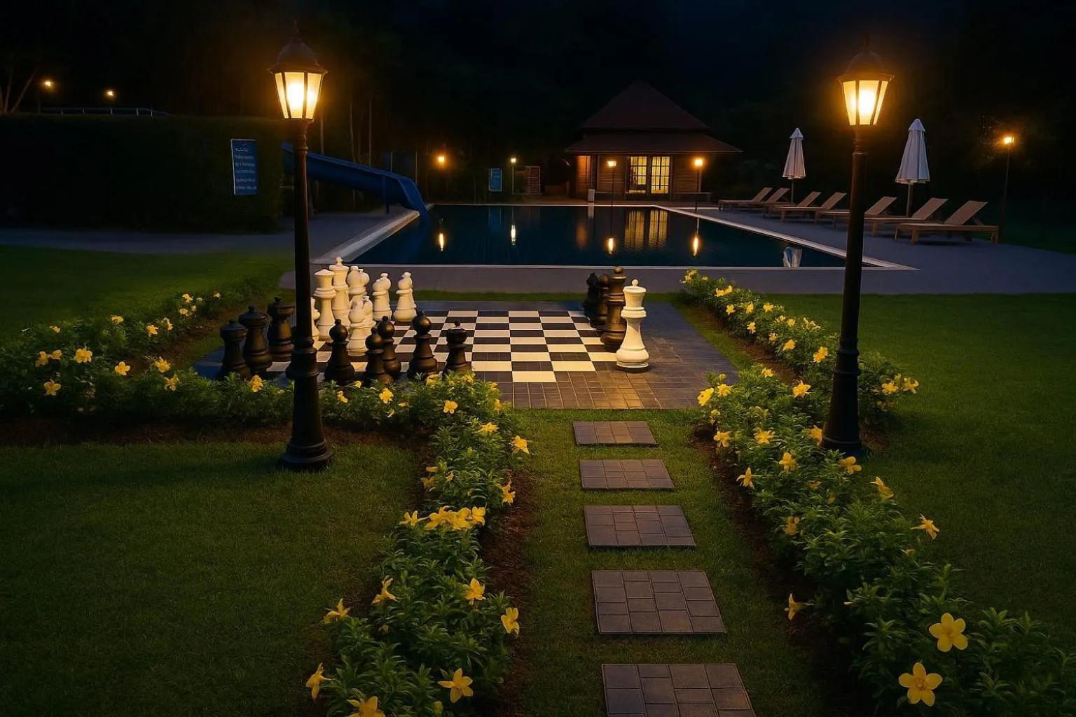 Restaurant/places to eat in Bor Saen Pool Villa