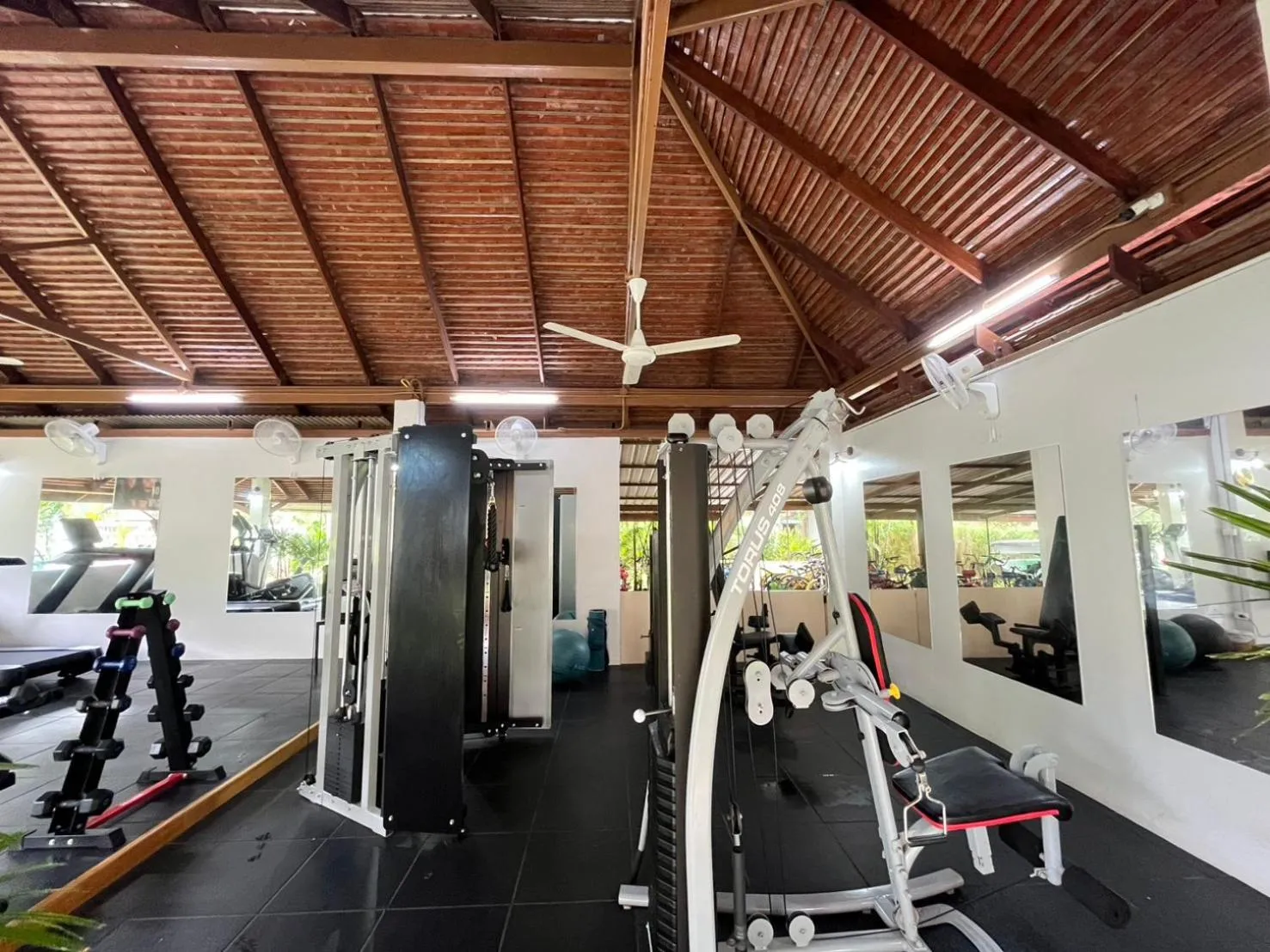 Fitness centre/facilities in Bor Saen Pool Villa