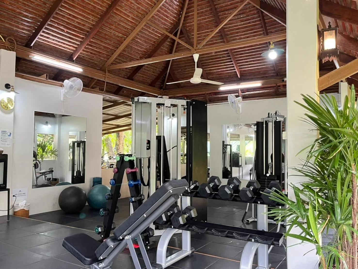 Fitness centre/facilities in Bor Saen Pool Villa