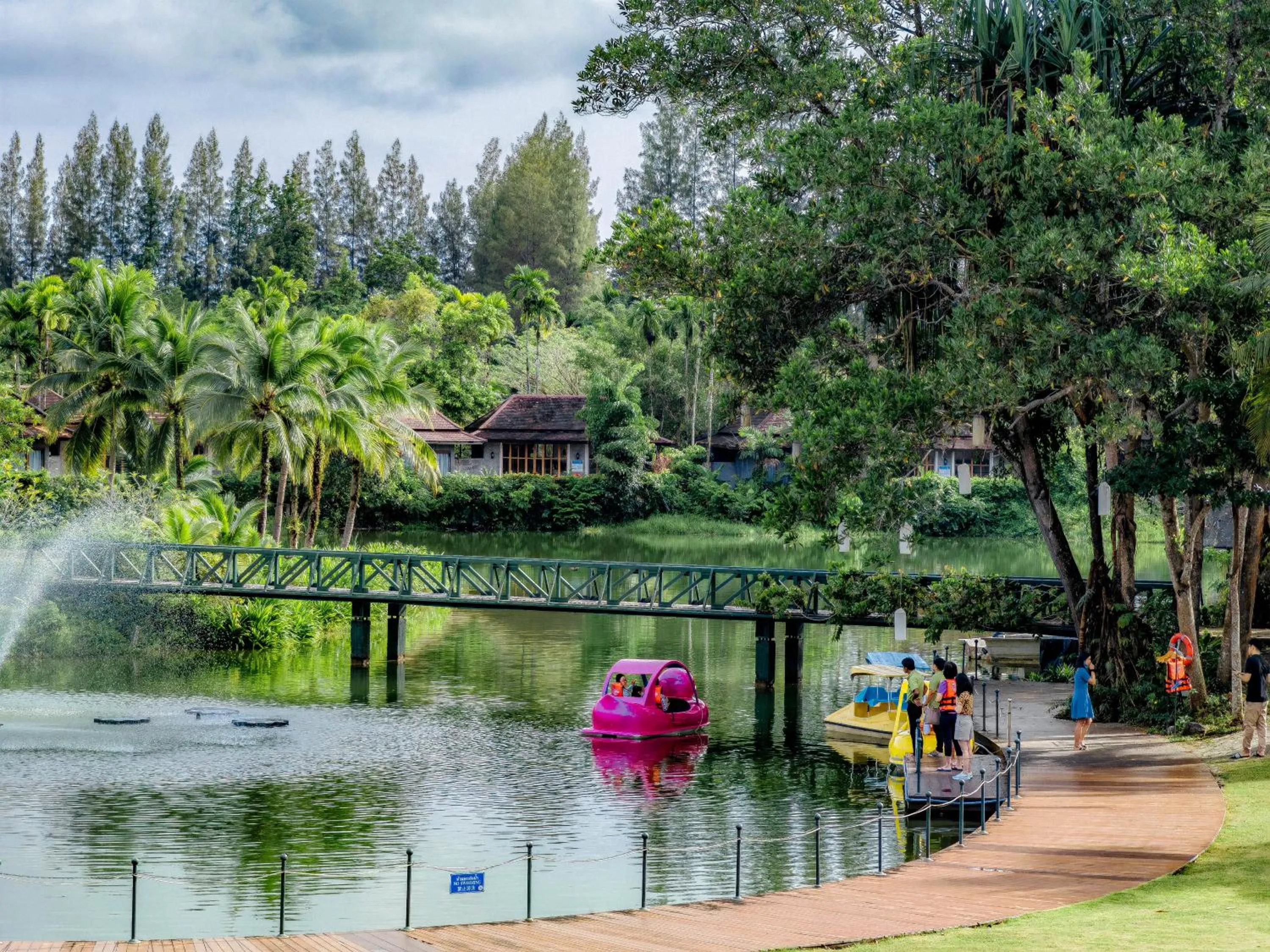 Natural landscape in Bor Saen Pool Villa