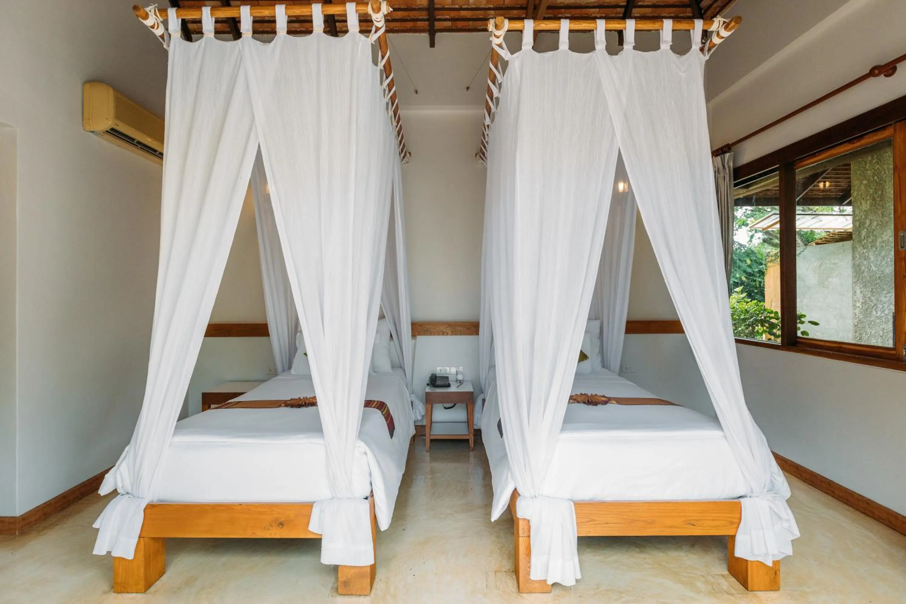 Bedroom, Bed in Bor Saen Pool Villa