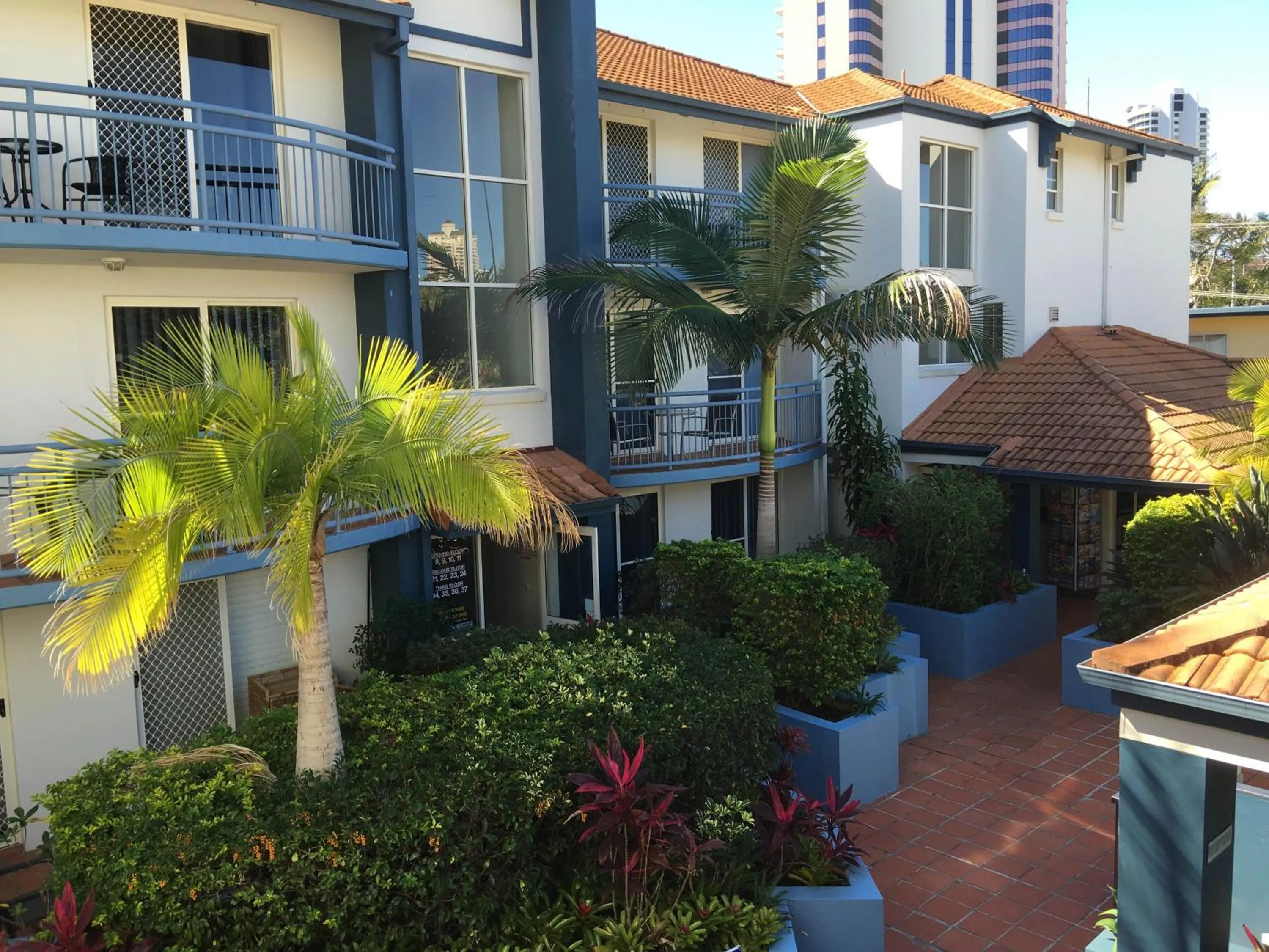 Garden in Santana Resort Surfers Paradise