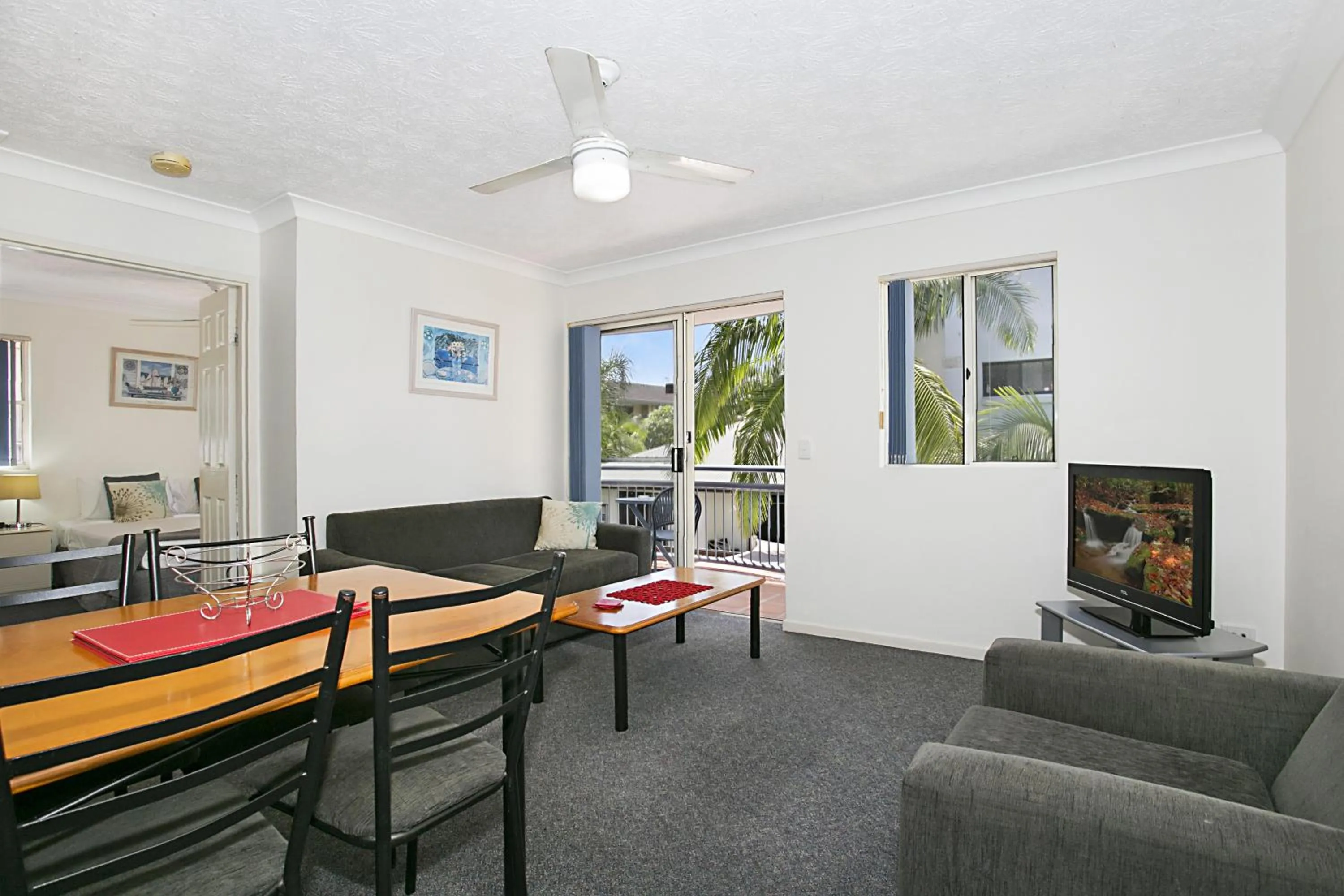 Living room in Santana Resort Surfers Paradise