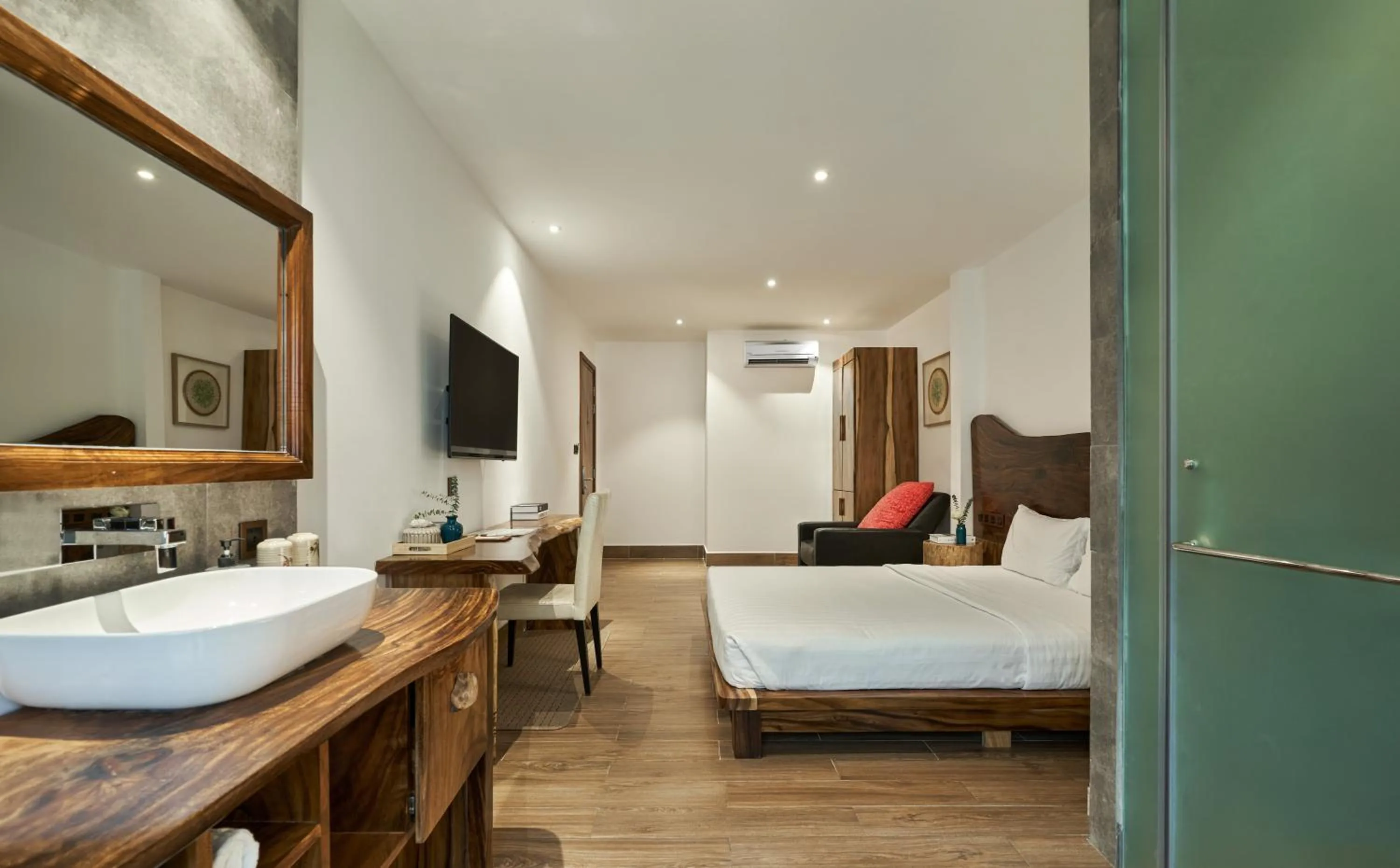 Bed in Blue Diamond Hotel