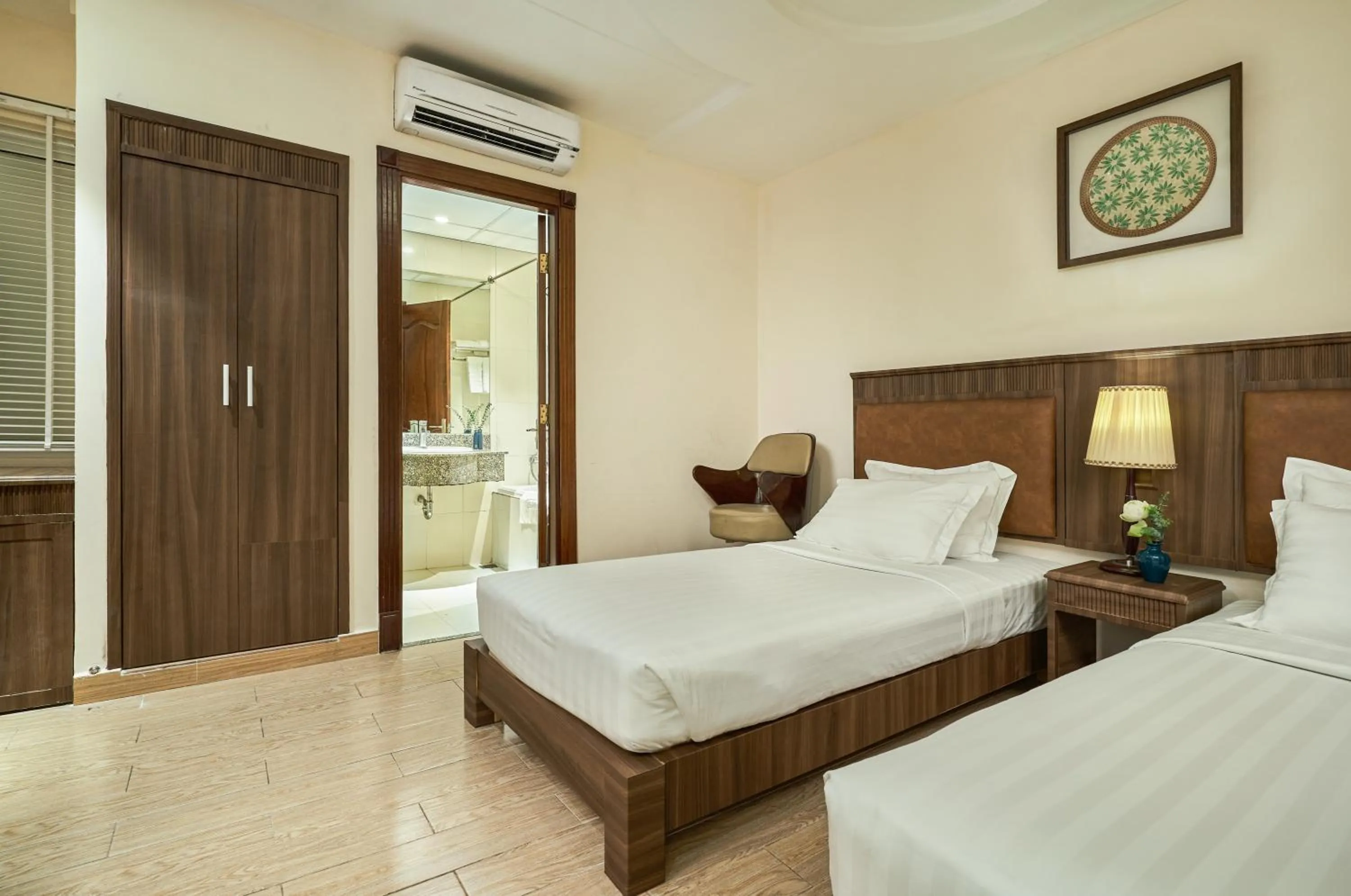 Bed in Blue Diamond Hotel