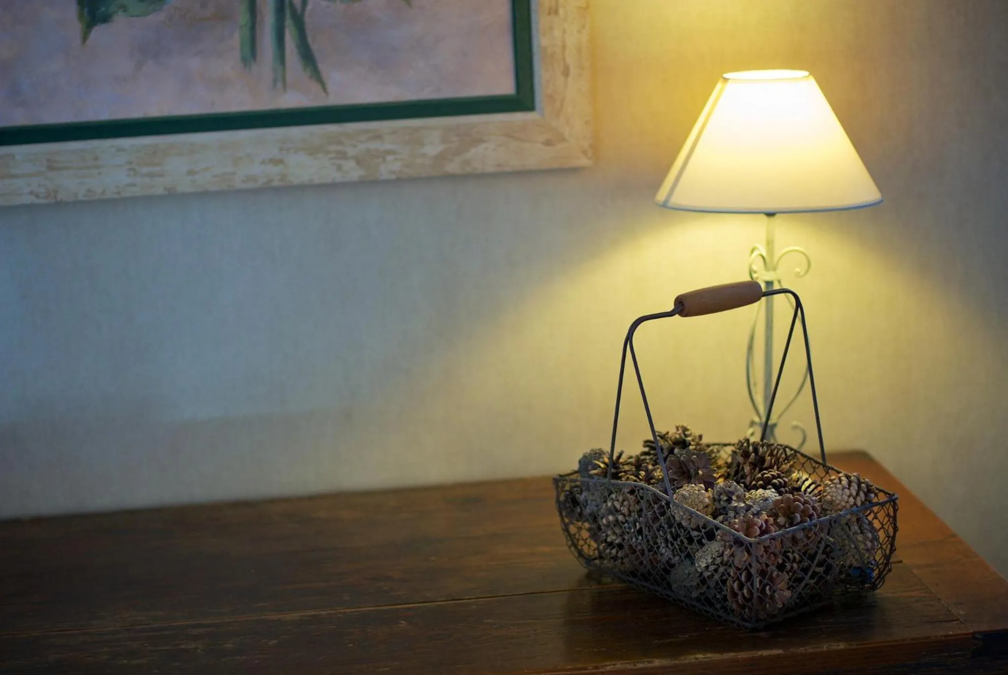 Decorative detail in Logis Hotel Restaurant La Porte des Cévennes