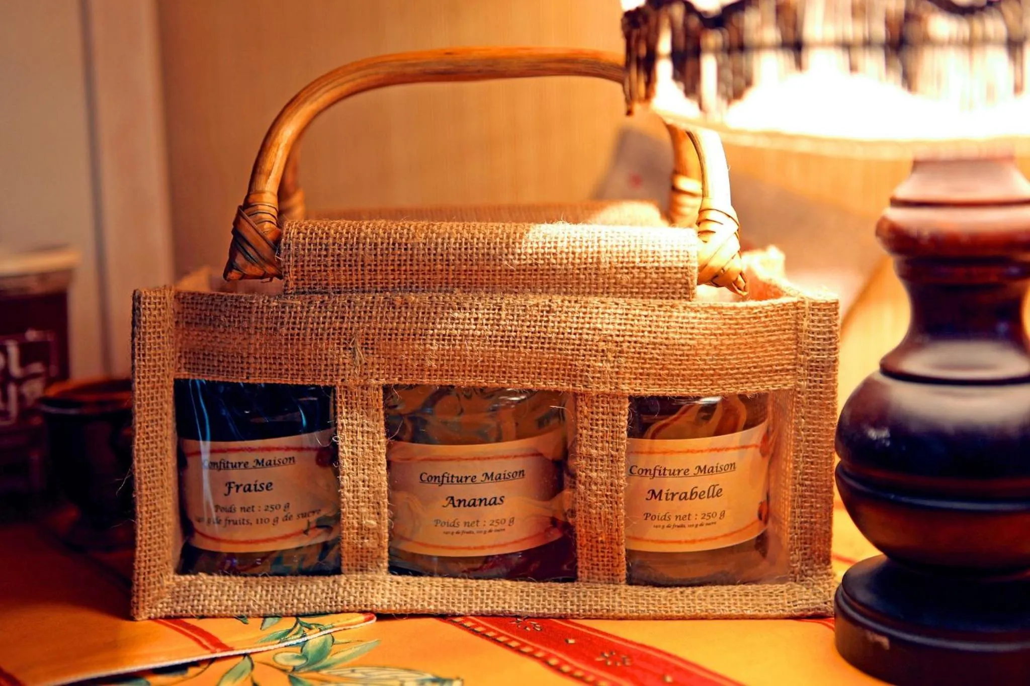 Decorative detail in Logis Hotel Restaurant La Porte des Cévennes