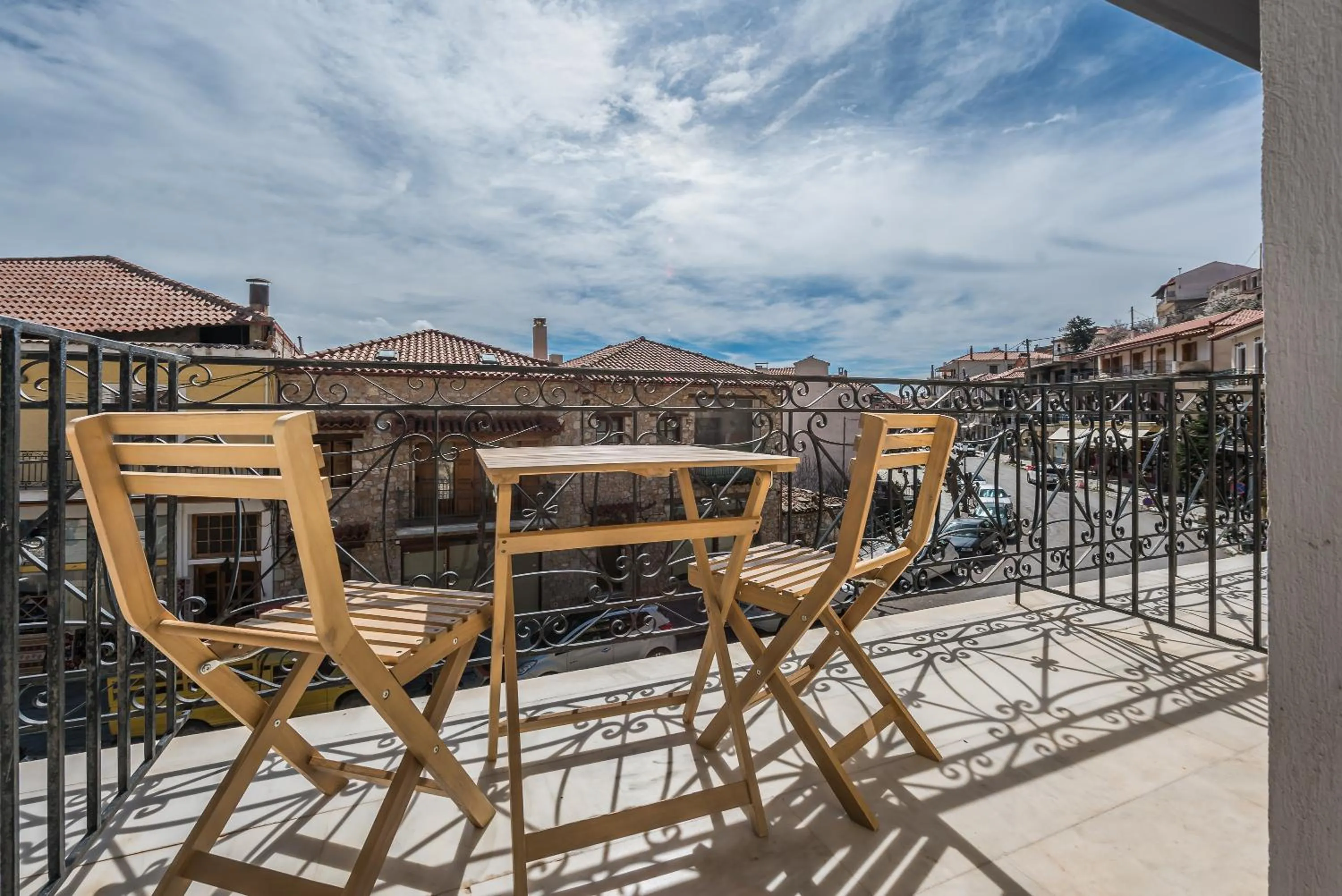 Balcony/Terrace in Arahova Inn Hotel