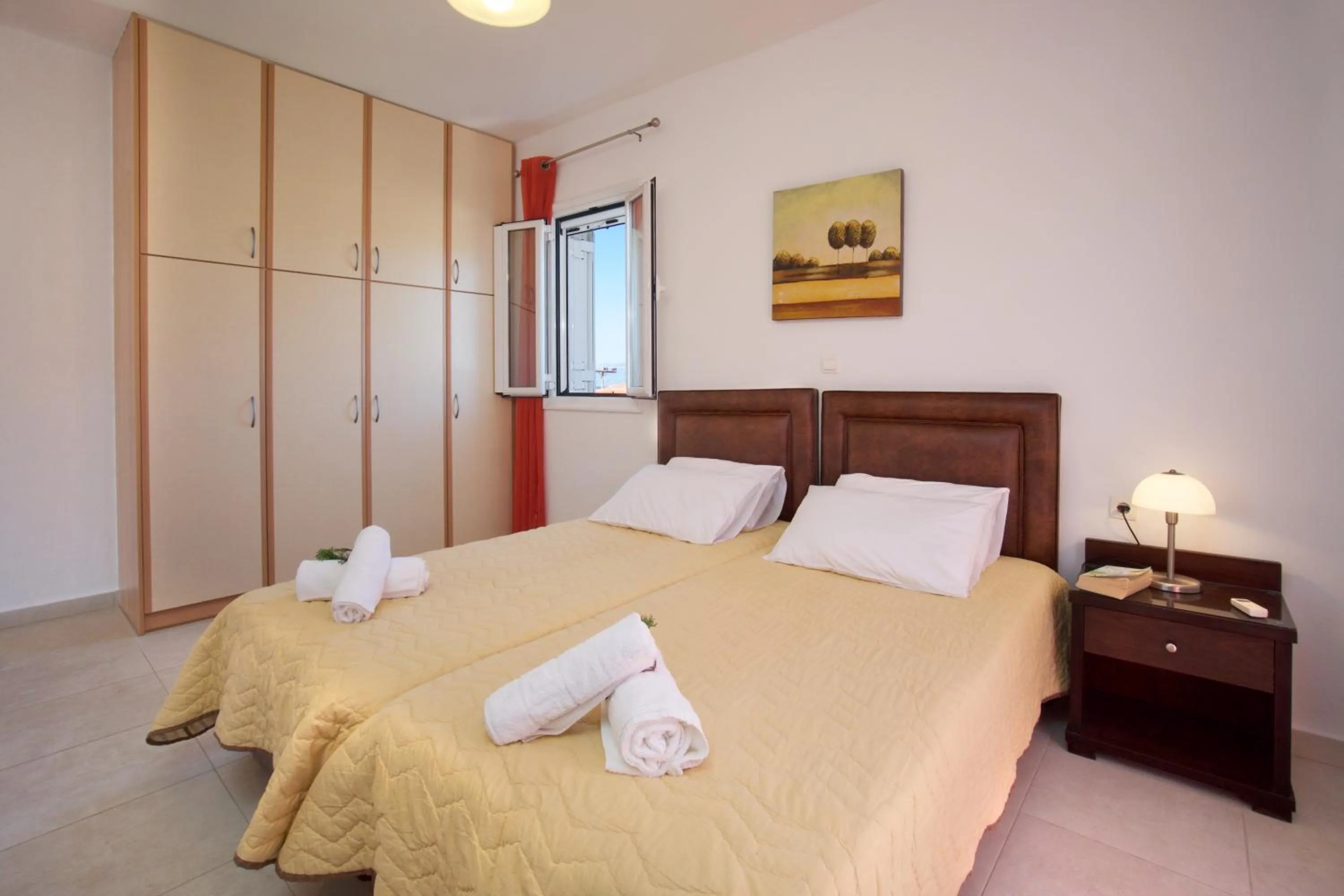 Bedroom, Bed in Diamanto Complex