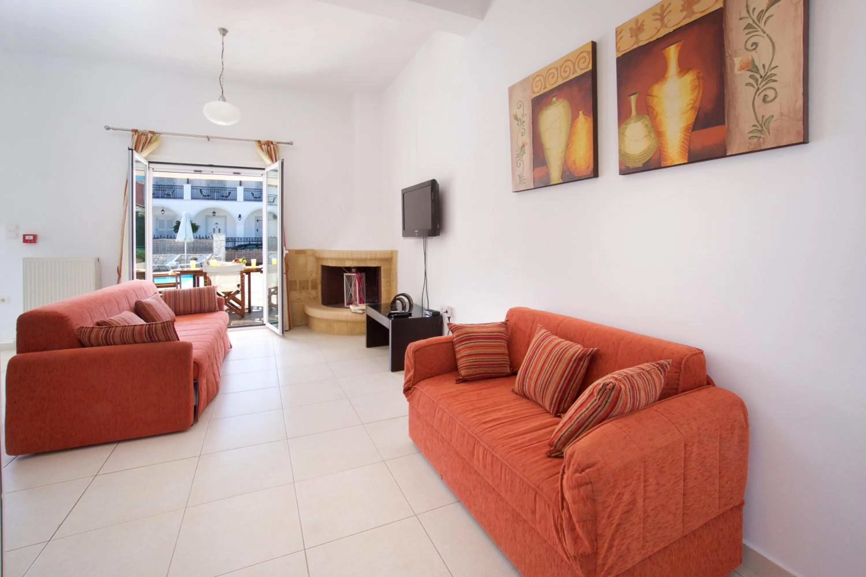 Living room in Diamanto Complex