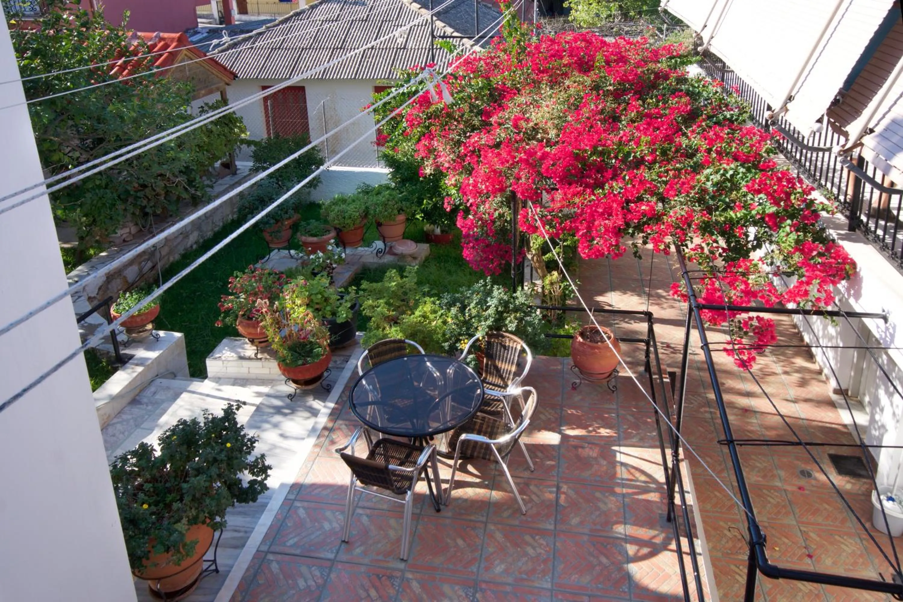 Garden view in Diamanto Complex