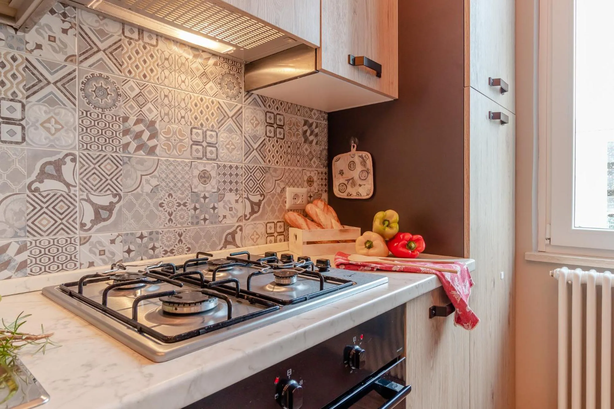 Kitchen or kitchenette in La Casa Rosa