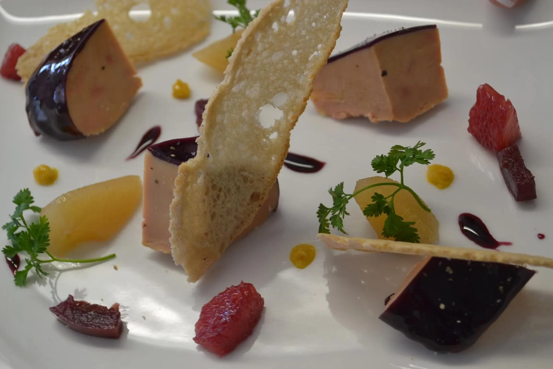 Food close-up in Logis Hôtel Clair Matin