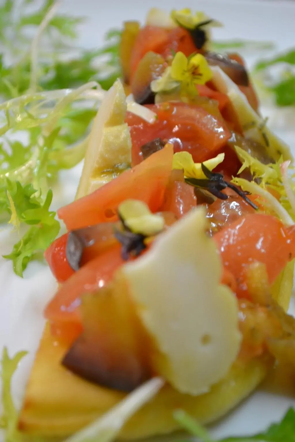 Food close-up in Logis Hôtel Clair Matin