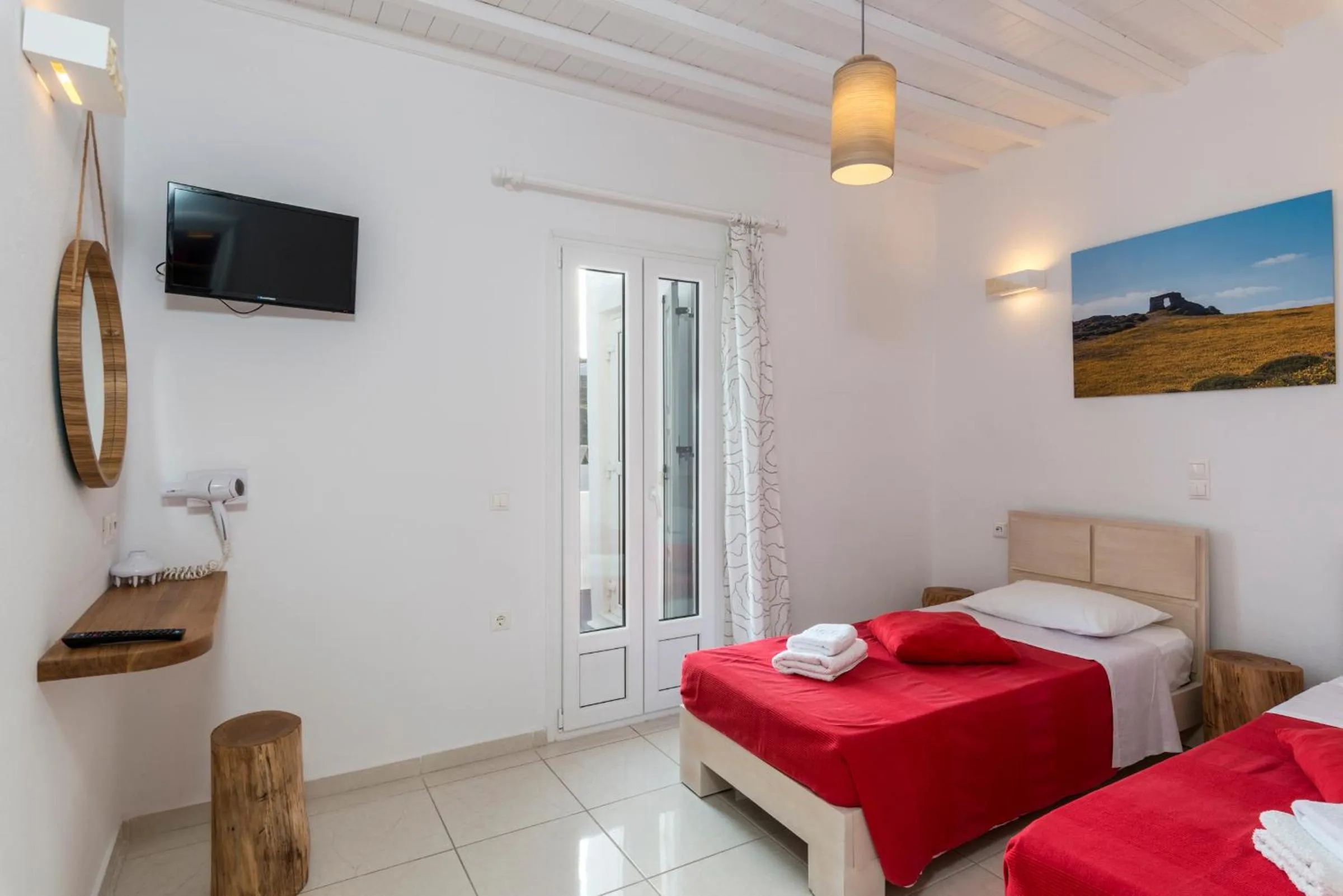 Decorative detail, Bed in Artemoula's Studios