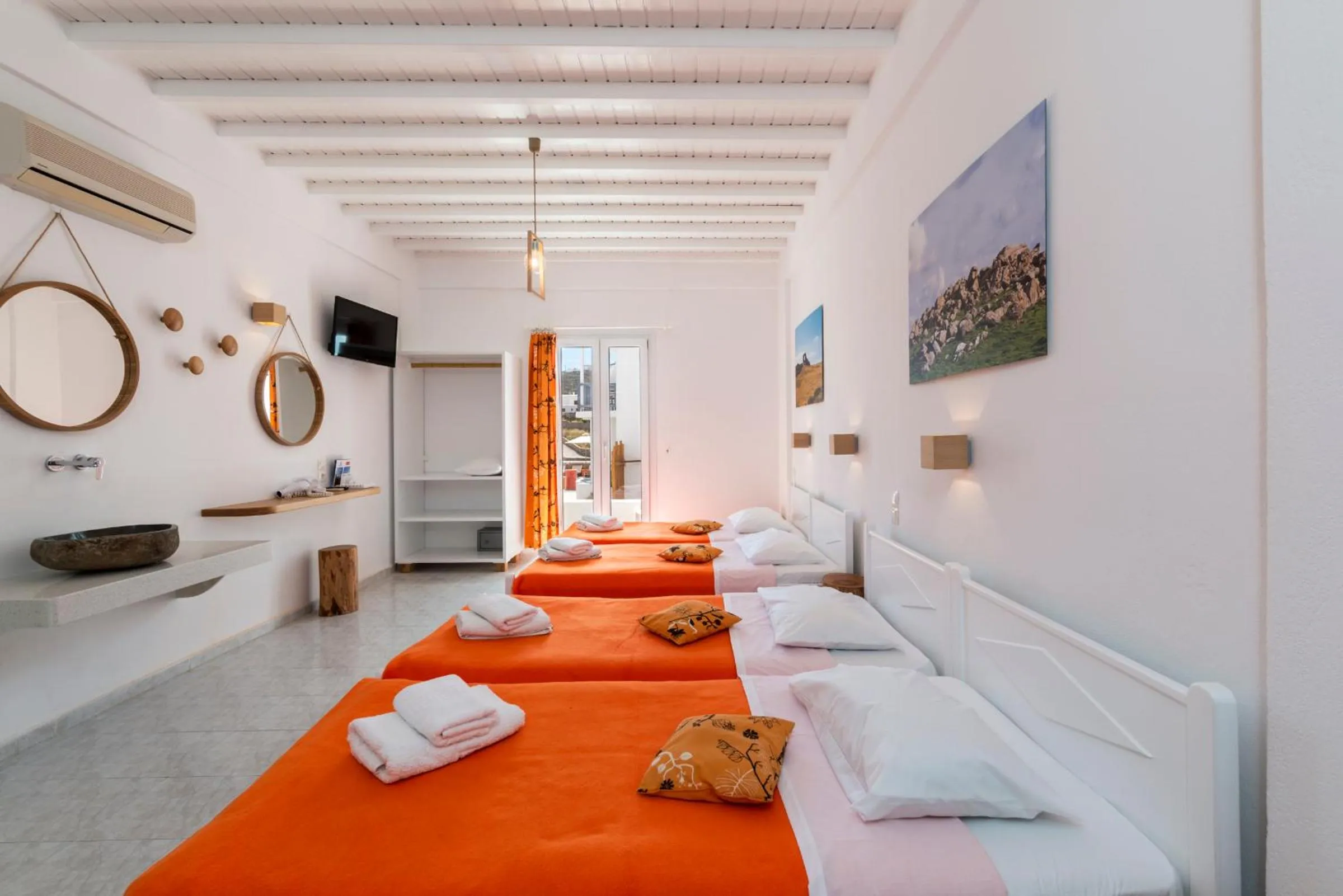 Bedroom, Bed in Artemoula's Studios