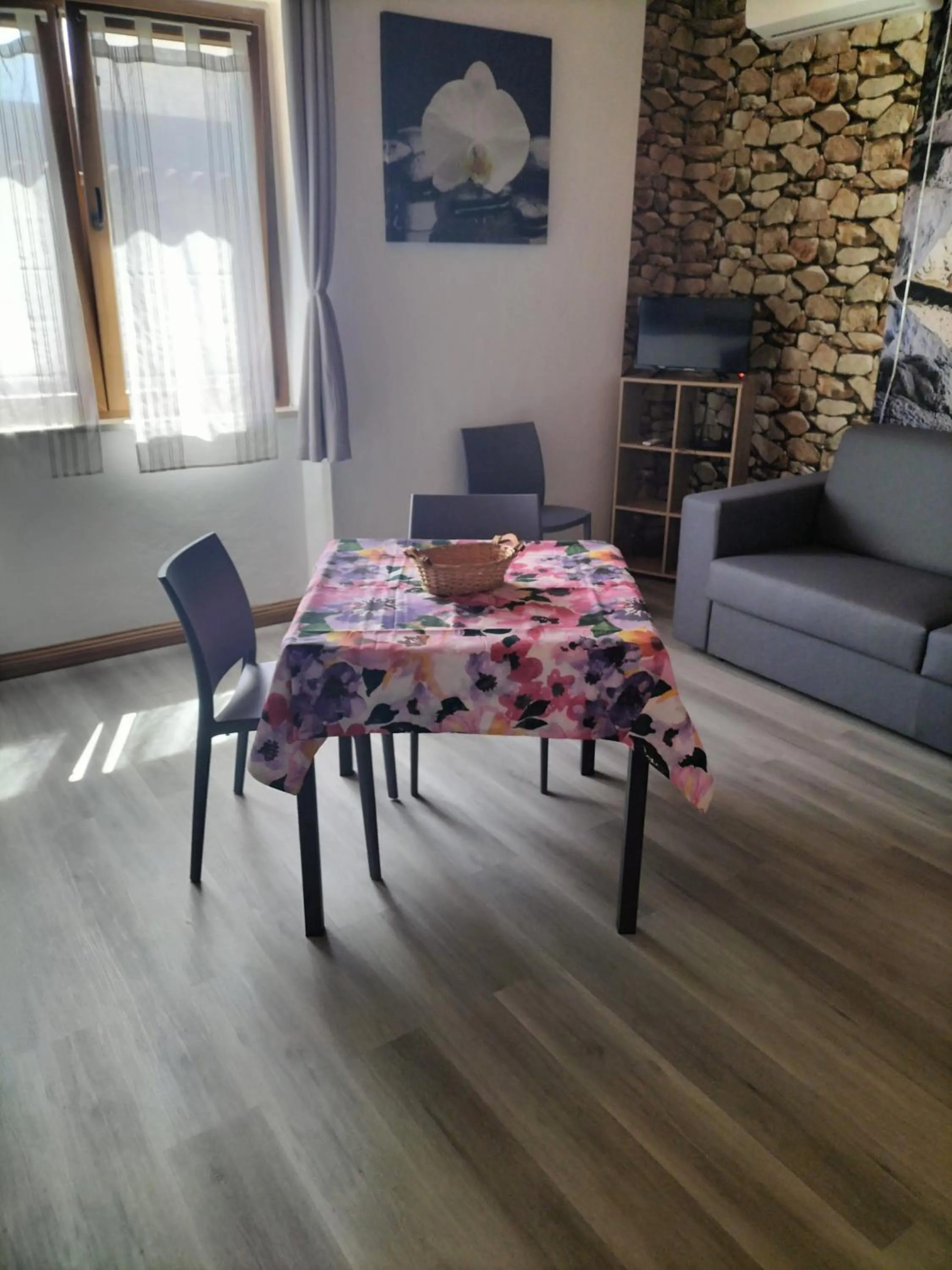 Living room in The square