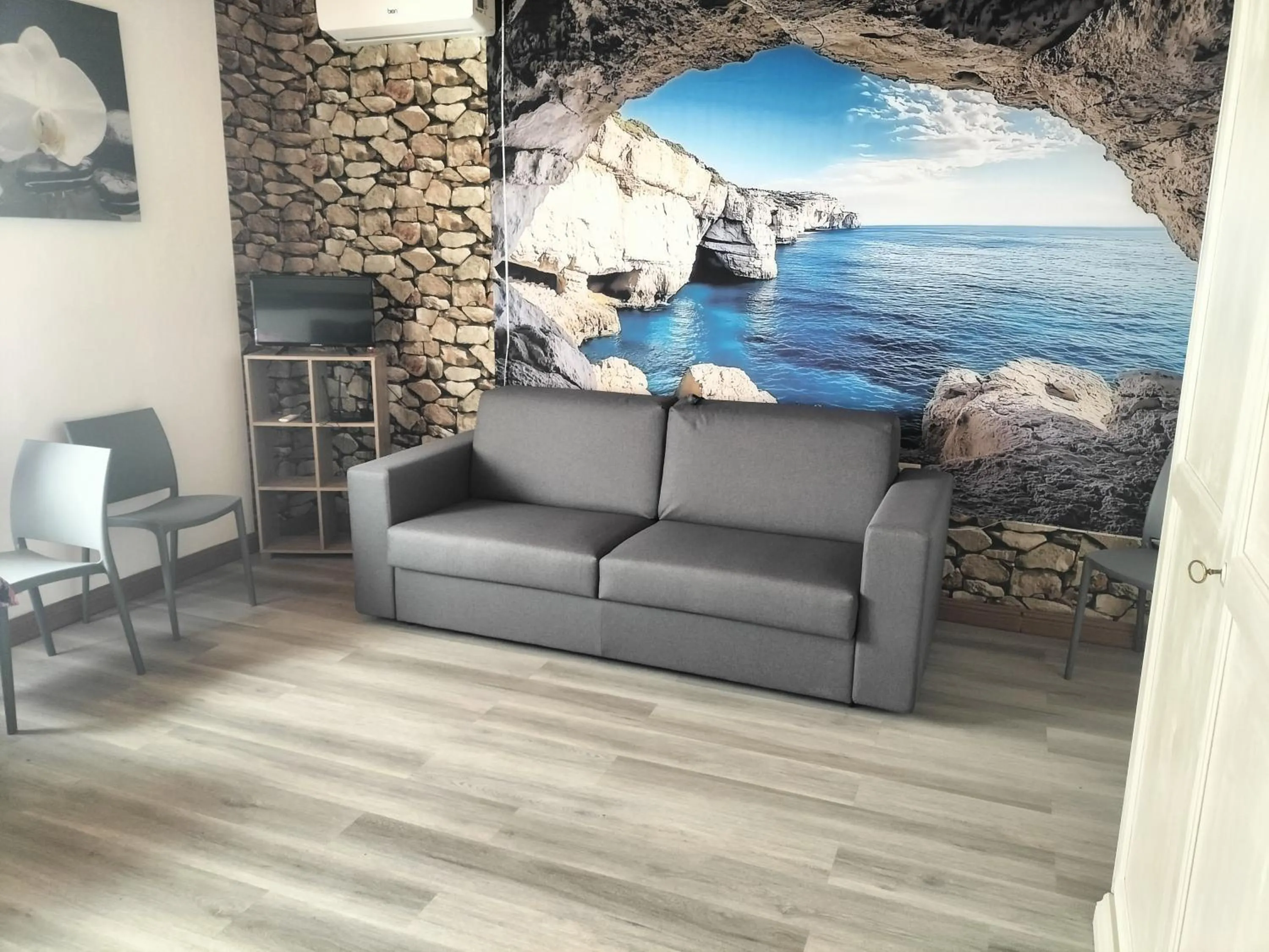 Seating area in The square