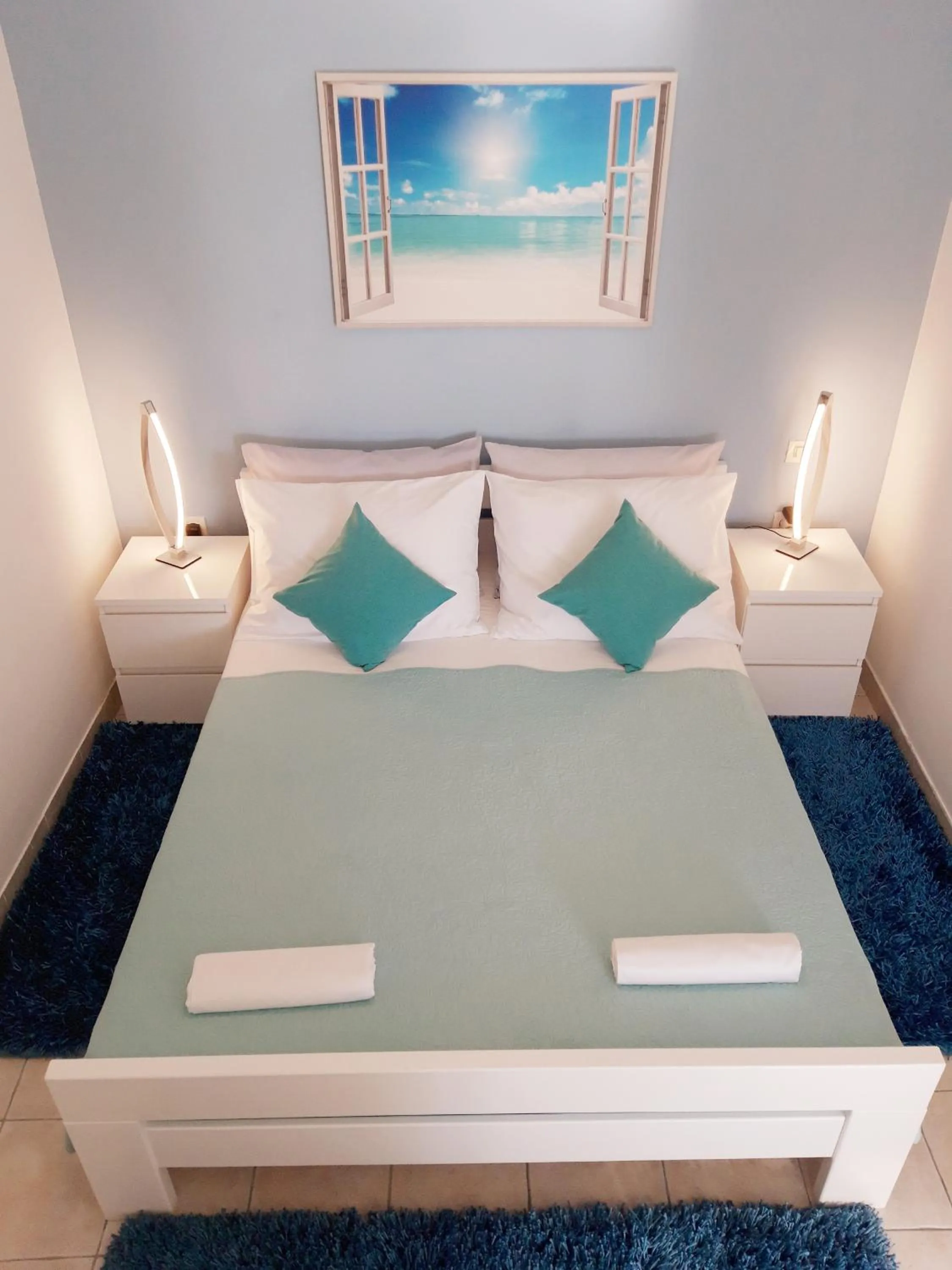 Bedroom, Bed in Apartments Darijana