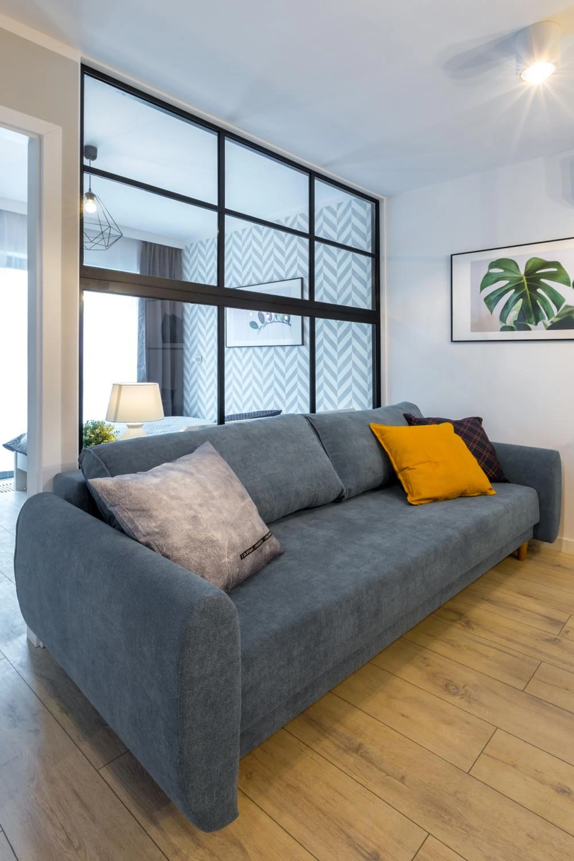 Living room in Friendhouse Apartments Vistula&Wawel