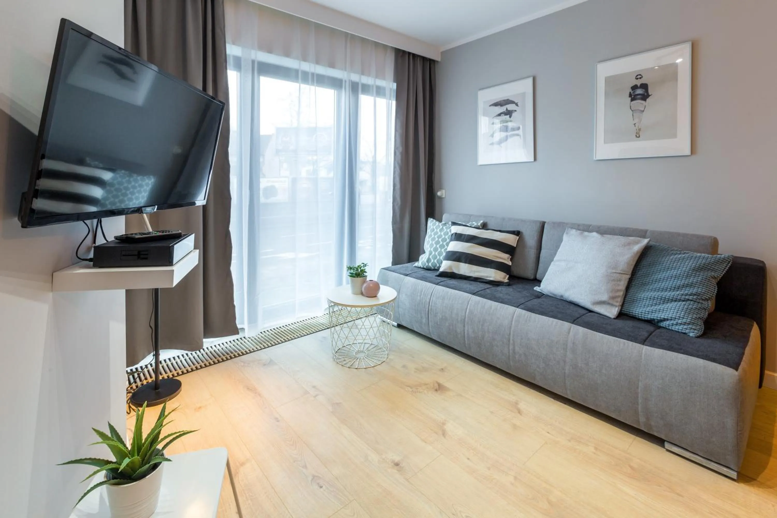 Living room in Friendhouse Apartments Vistula&Wawel