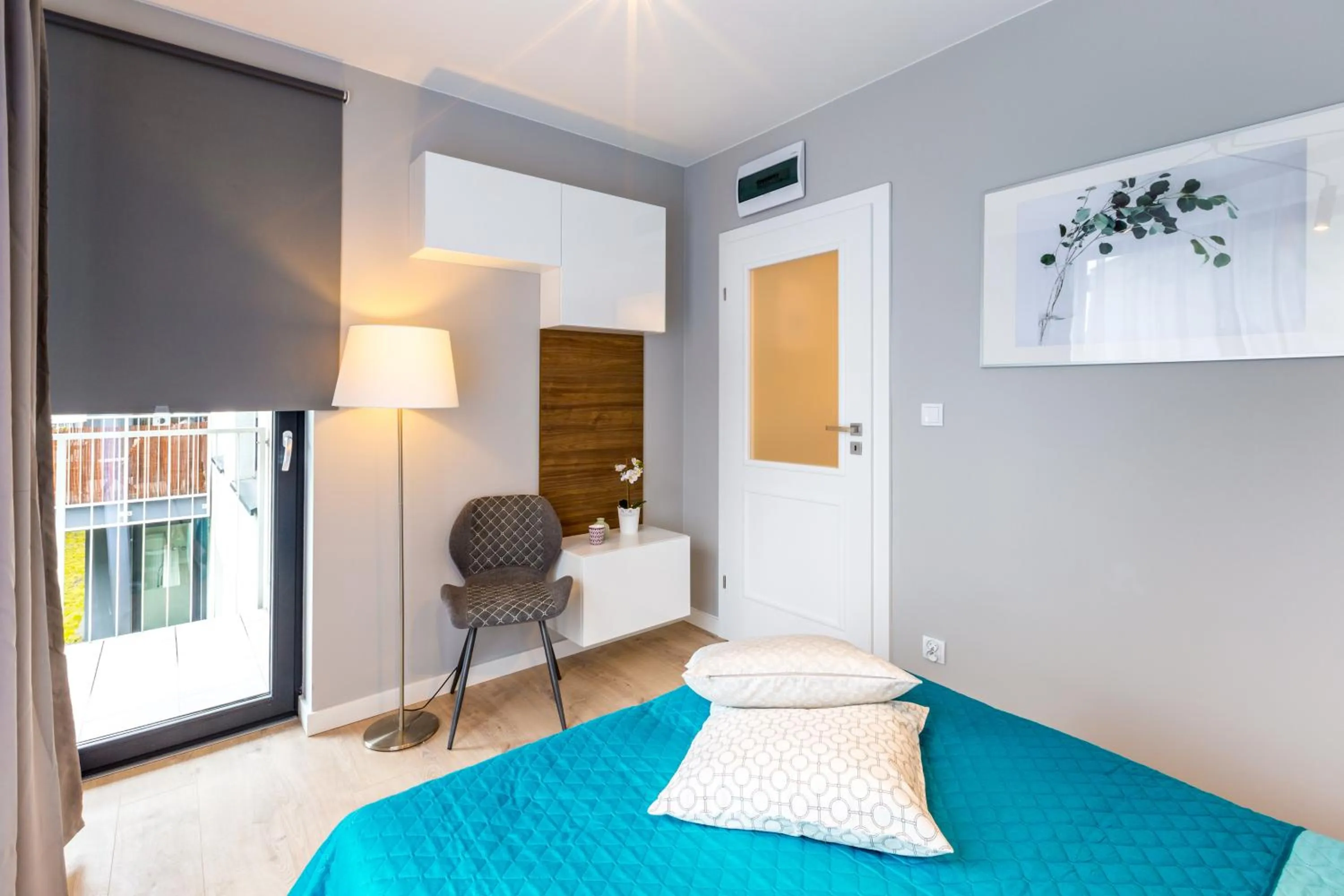 Photo of the whole room, Bed in Friendhouse Apartments Vistula&Wawel