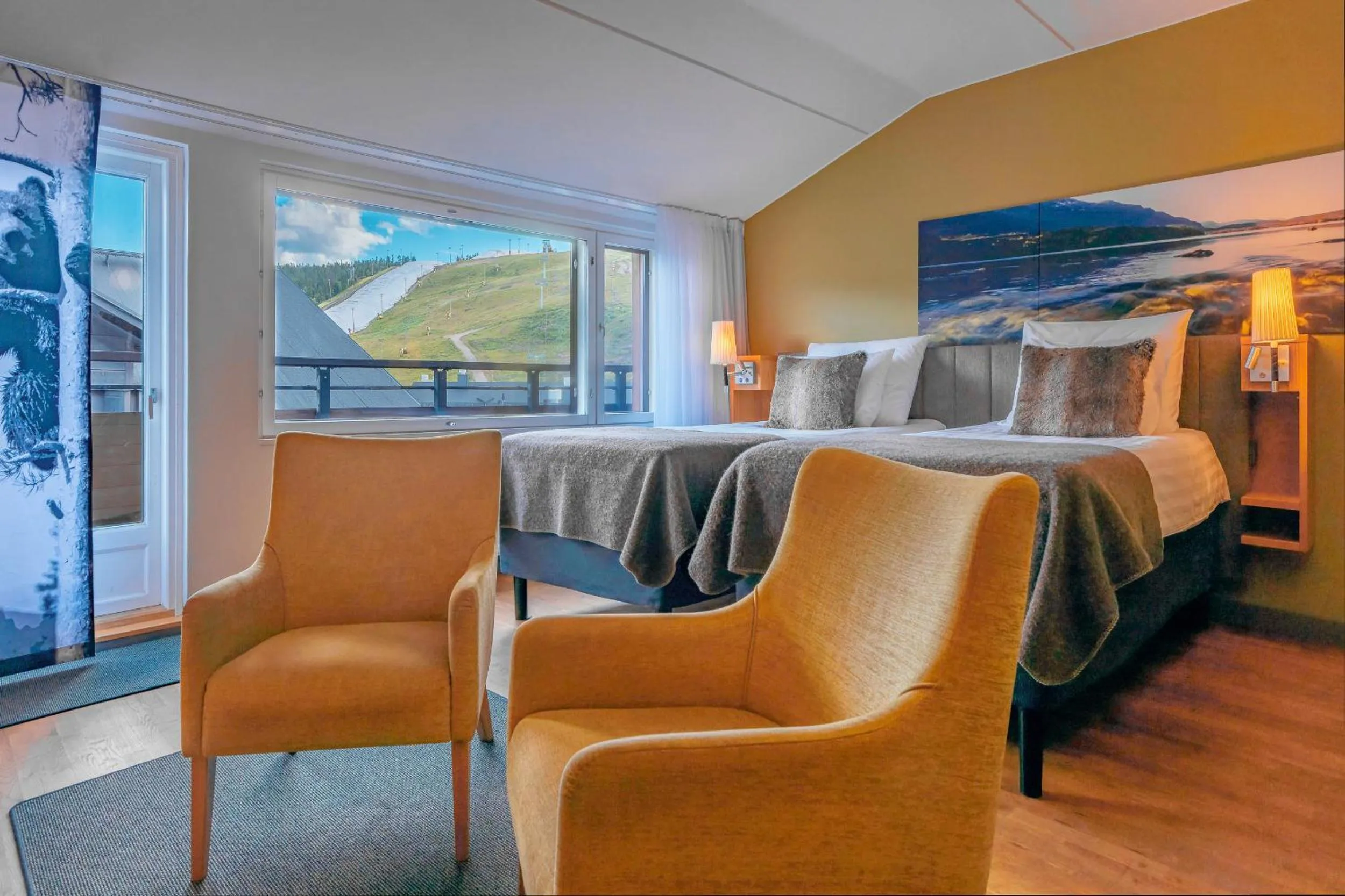 Bed in Break Sokos Hotel Levi