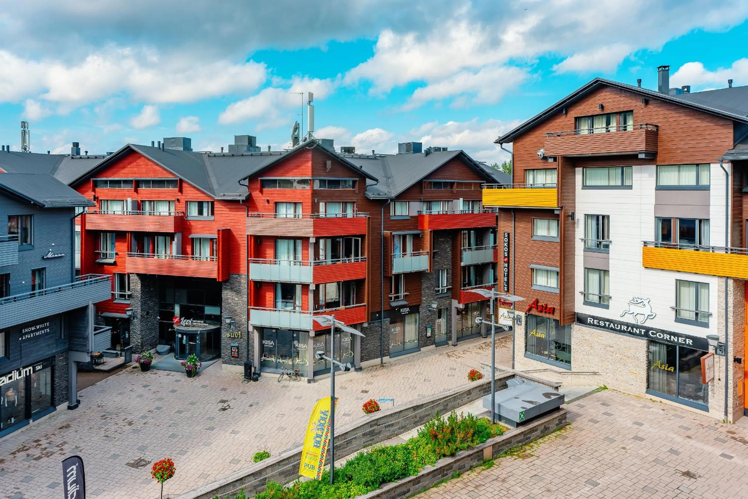 Property building in Break Sokos Hotel Levi