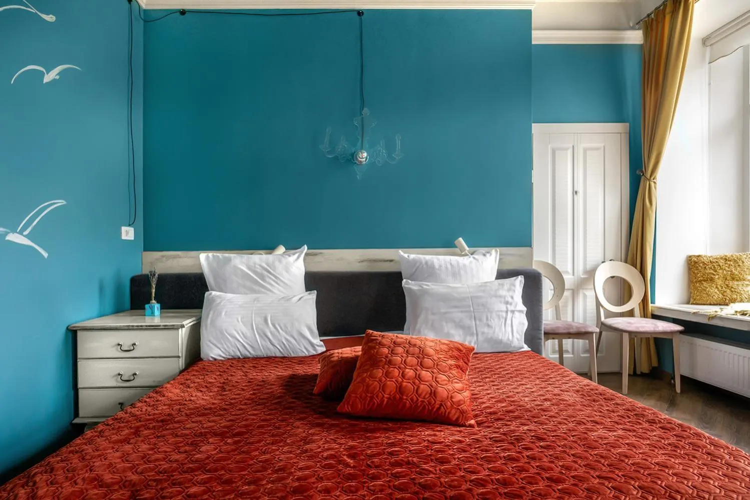 Bed in Apart Hotel Michelle