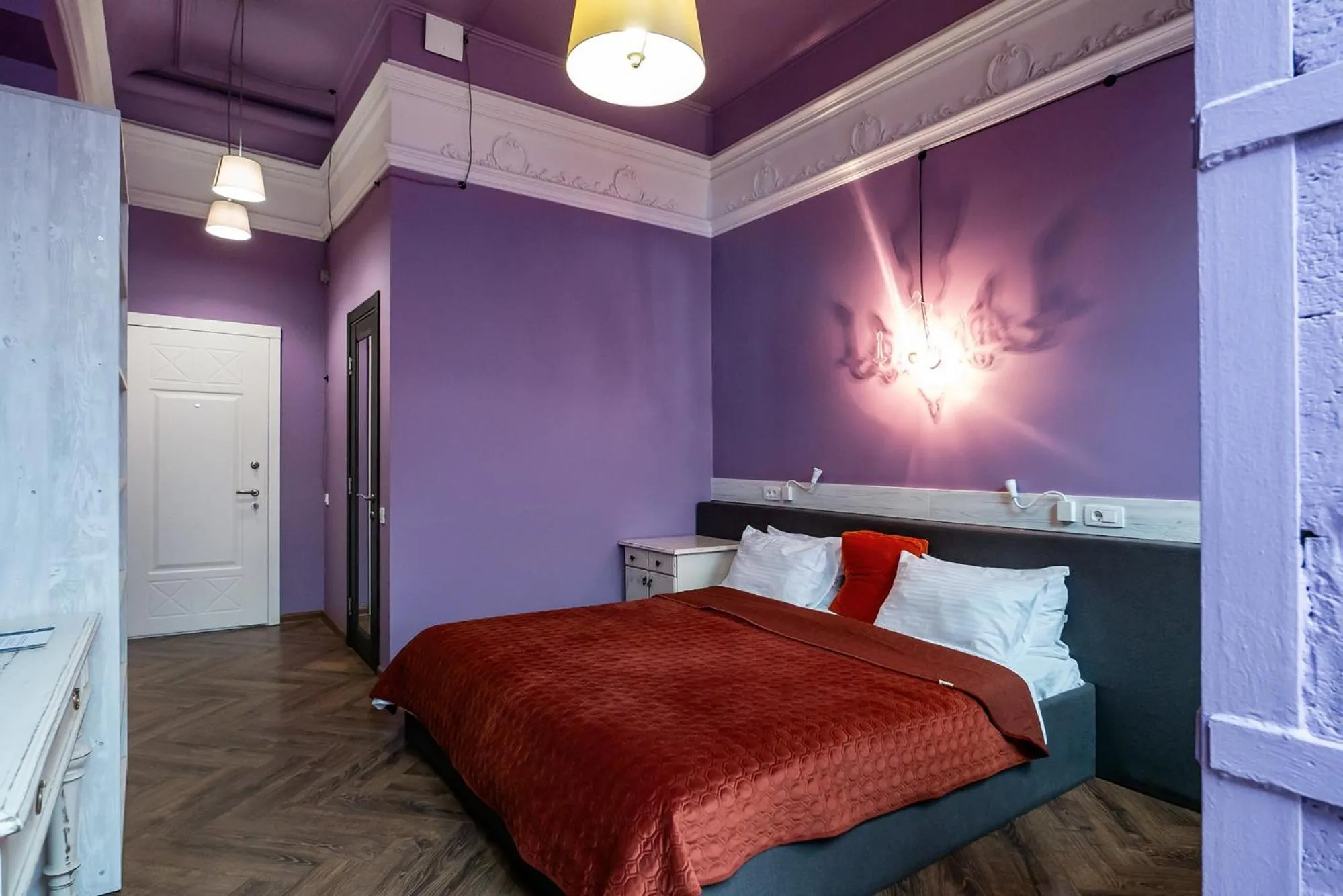 Bed in Apart Hotel Michelle