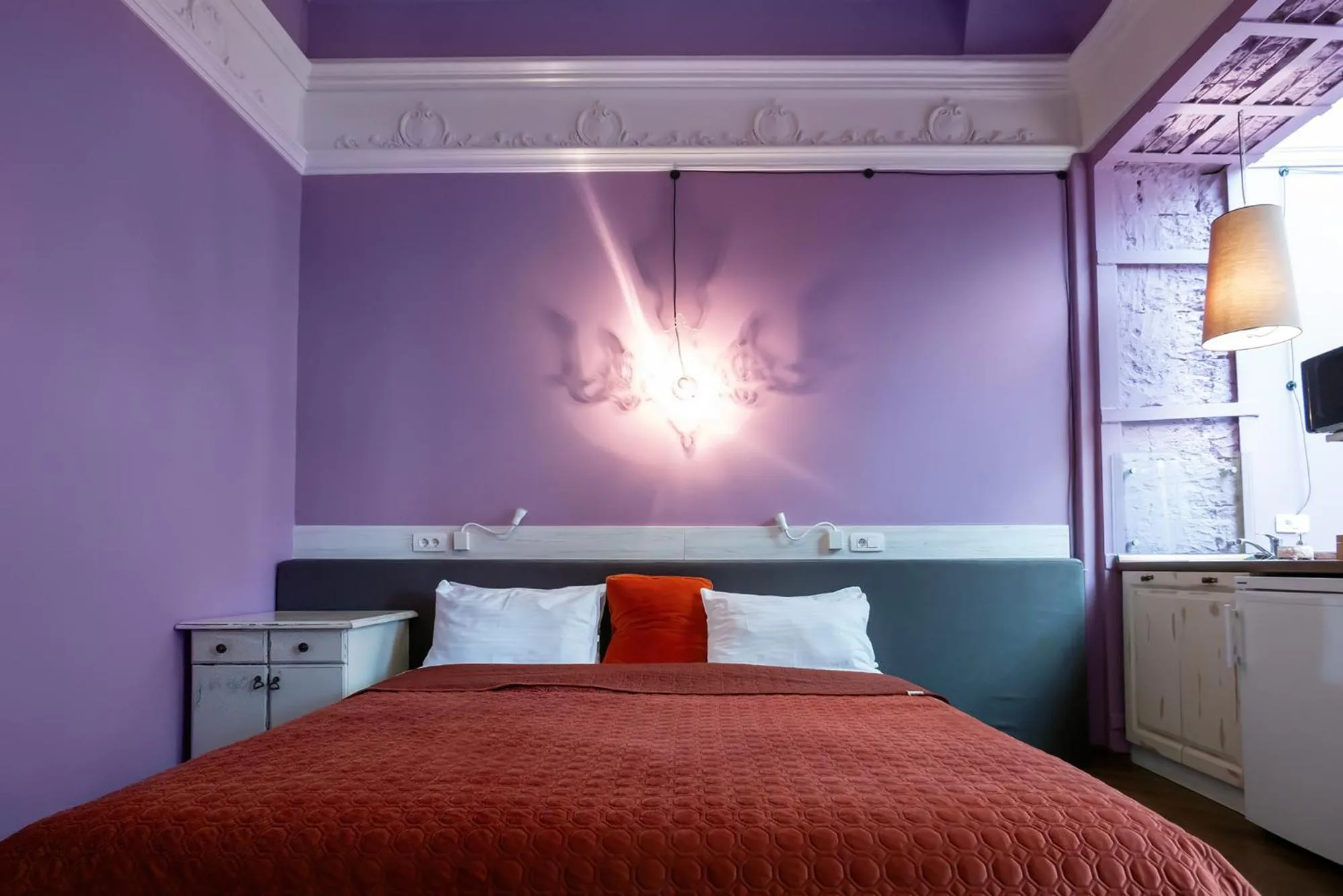 Bed in Apart Hotel Michelle