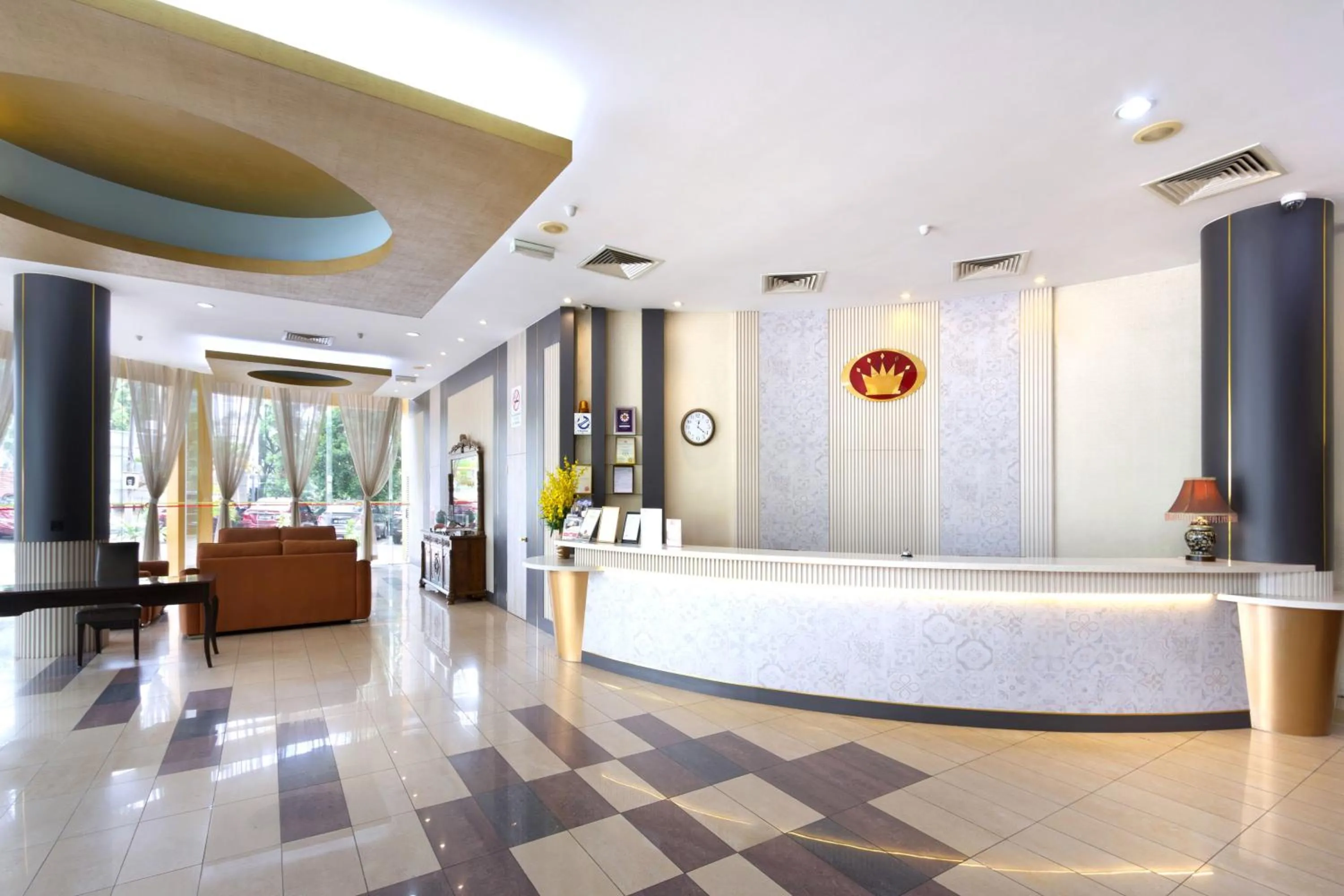 Lobby or reception in Kings Hotel Melaka