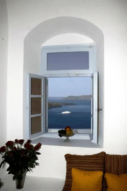 View (from property/room), Bed in Tzekos Villas