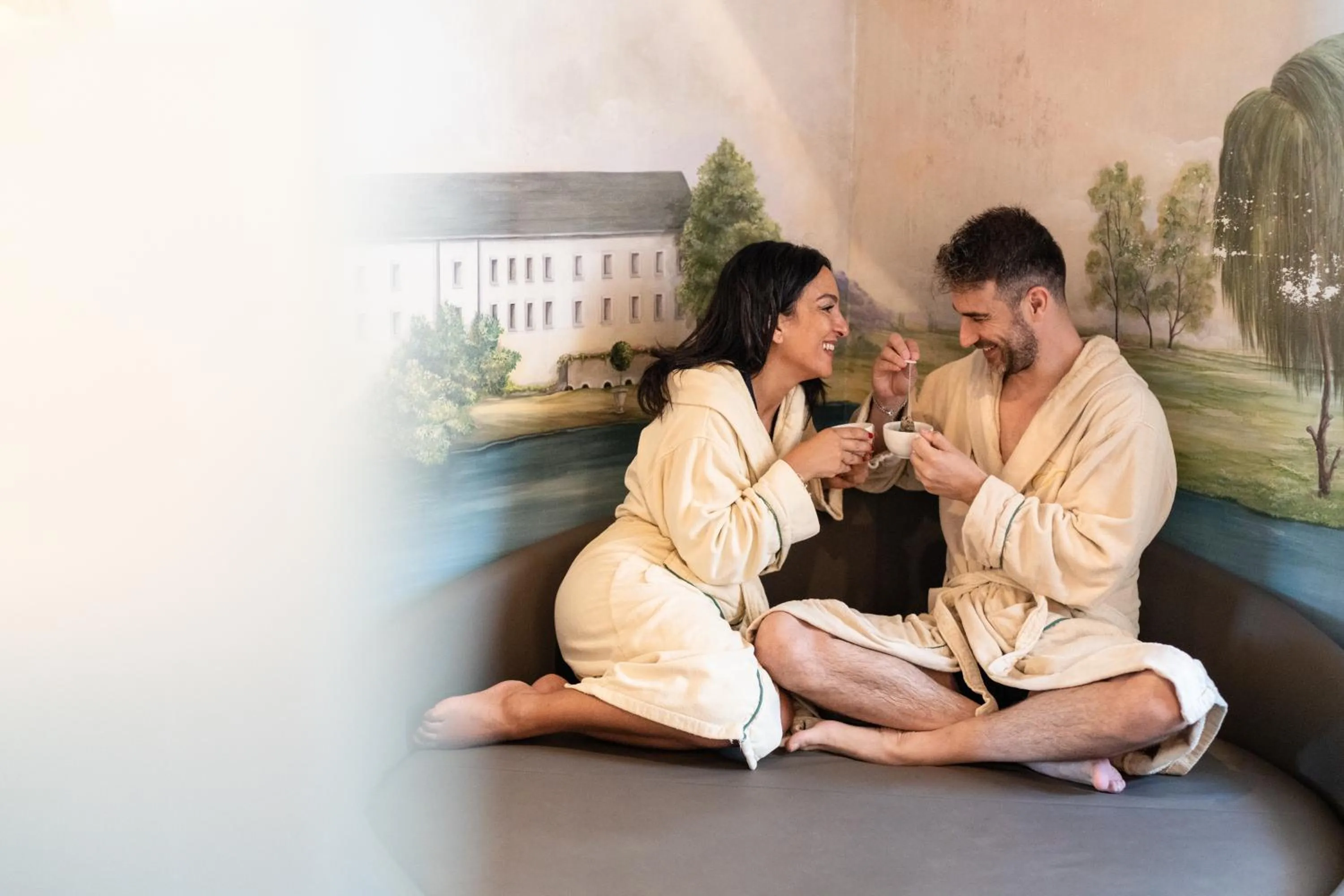 People in Alla Corte Delle Terme Resort